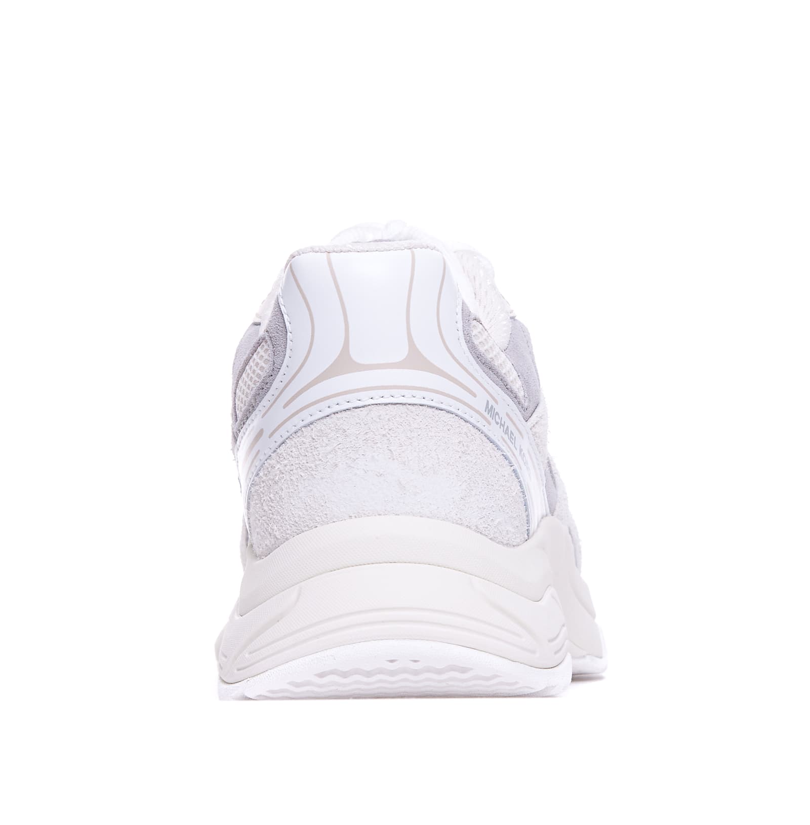 Michael Michael Kors Leo Trainer Sneakers In White