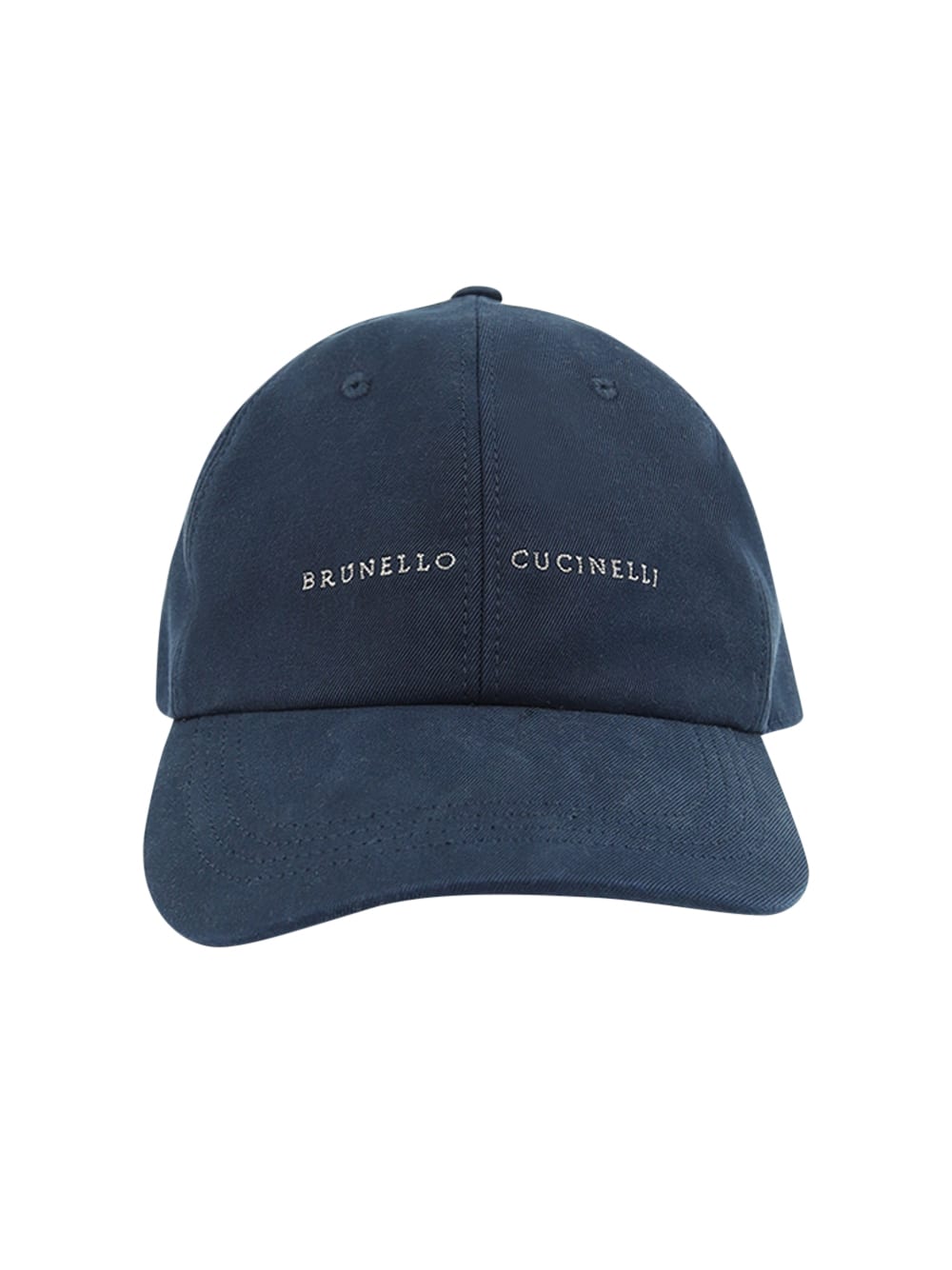 Brunello Cucinelli Baseball Hat In Blue