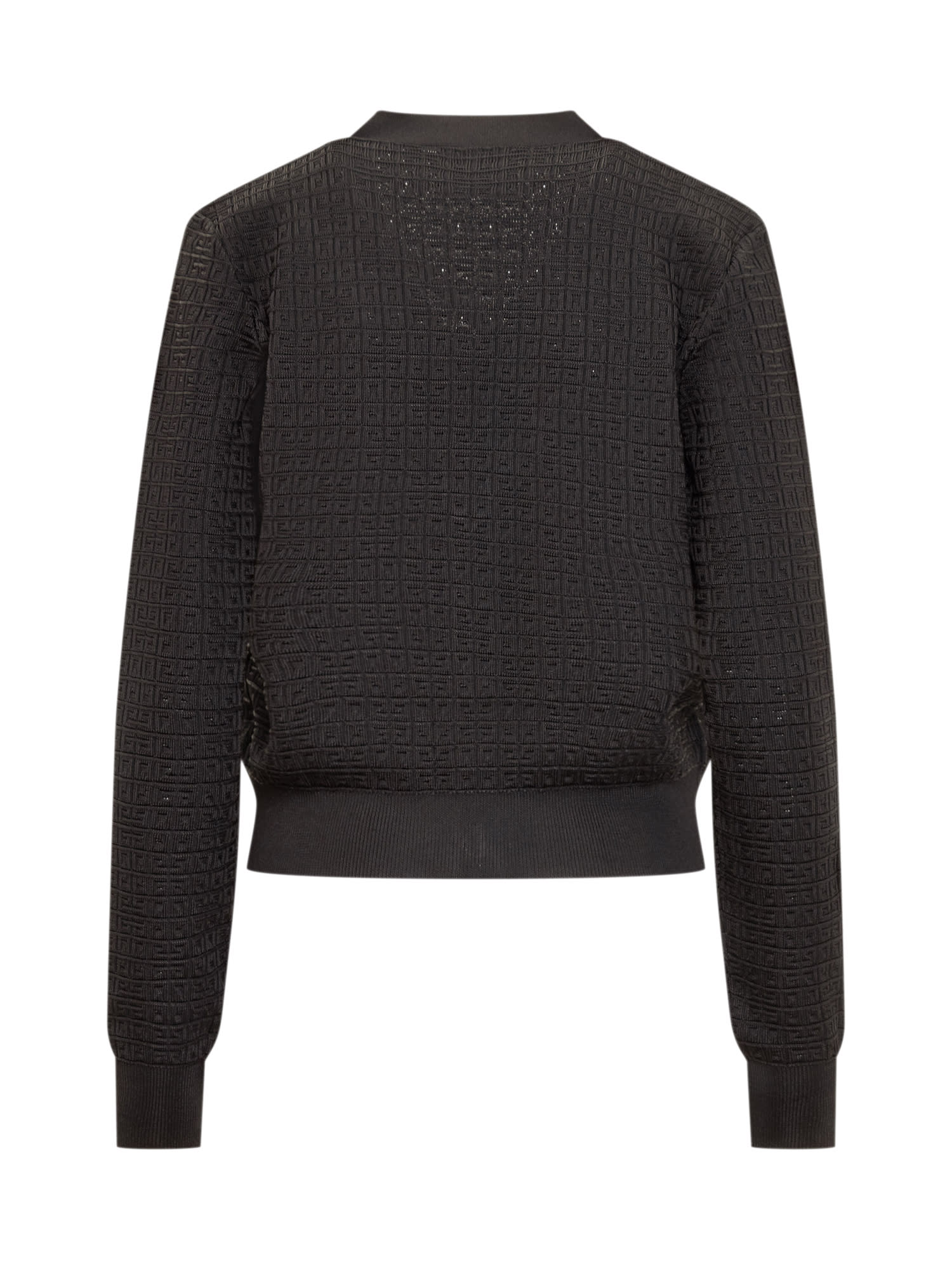 Shop Givenchy Cardigan In Black