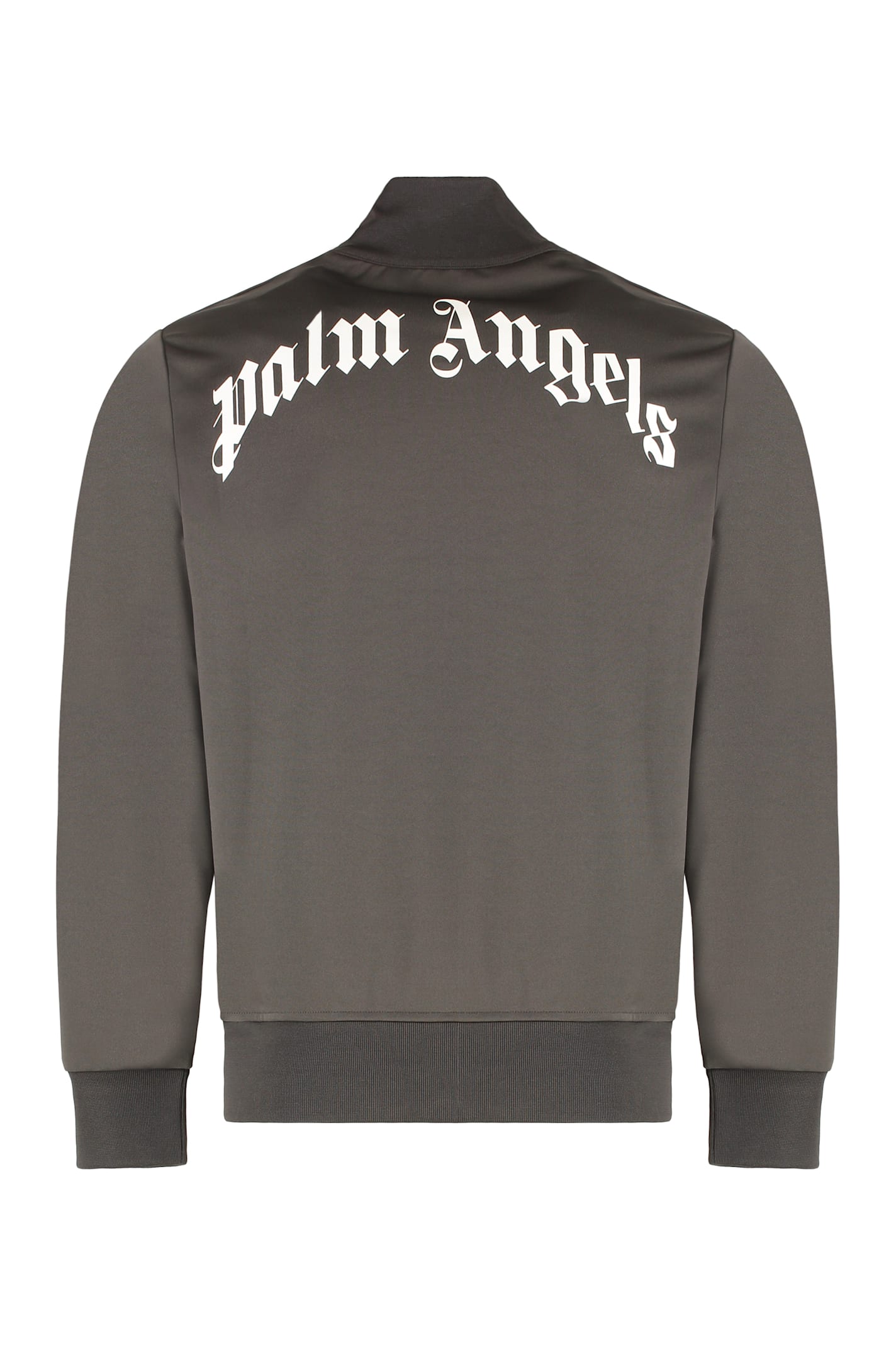 Palm Angels Techno Fabric Zipped In Green