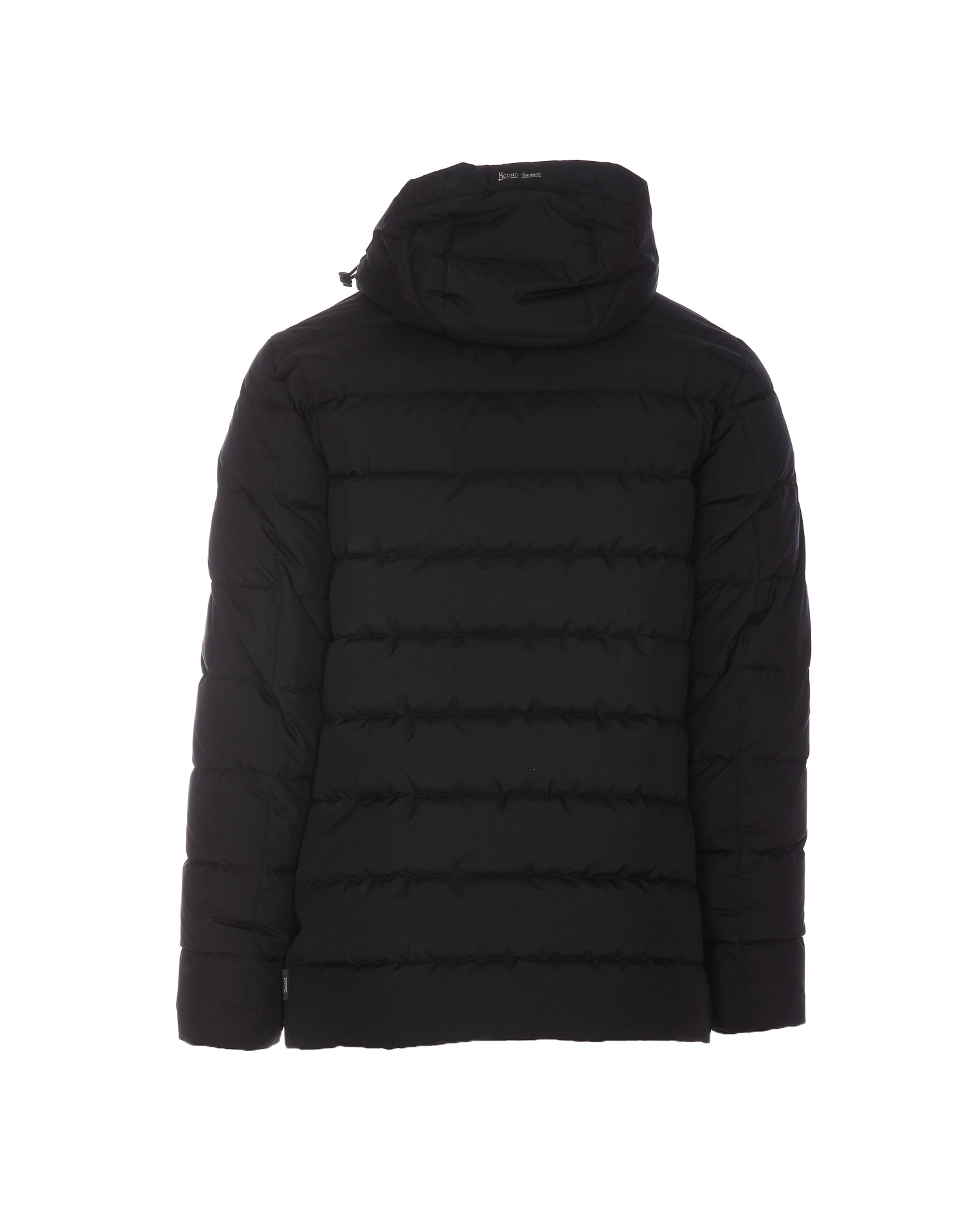 Herno Gore Windstopper Laminar Parka In Nero