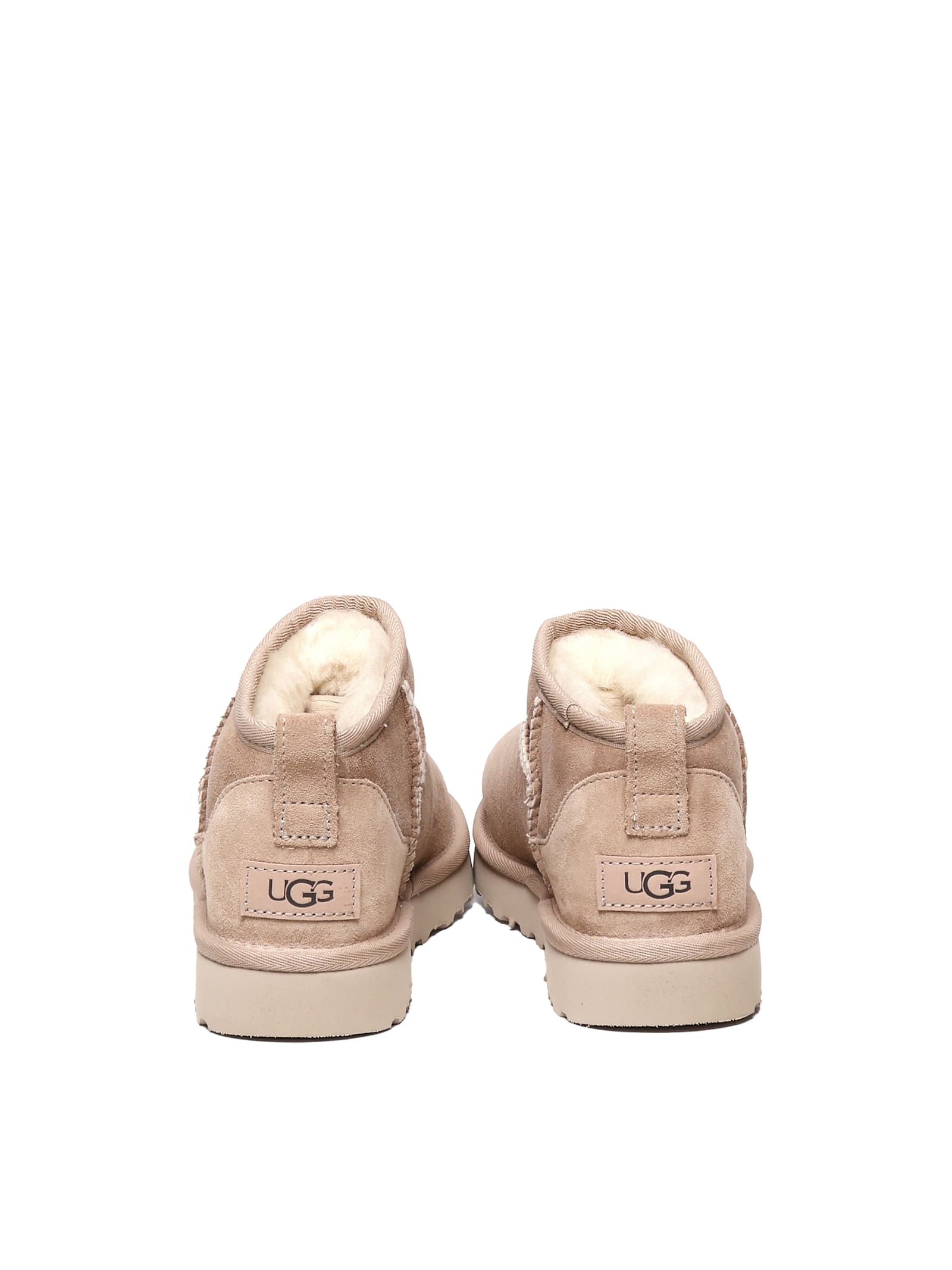 Ugg W Classic Ultra Miniw Classic Ultra Mini In Neutral