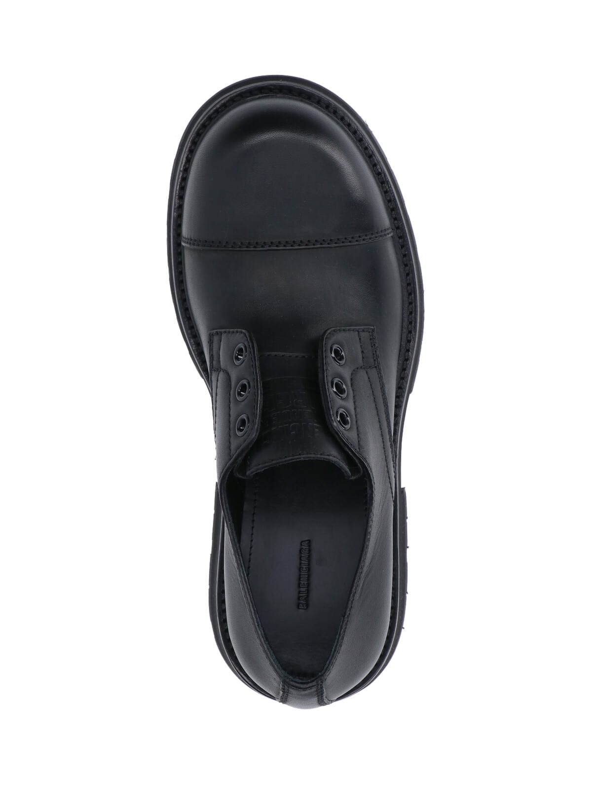 Balenciaga Lace-up Shoes With Round Toe And Block Heel In Multi