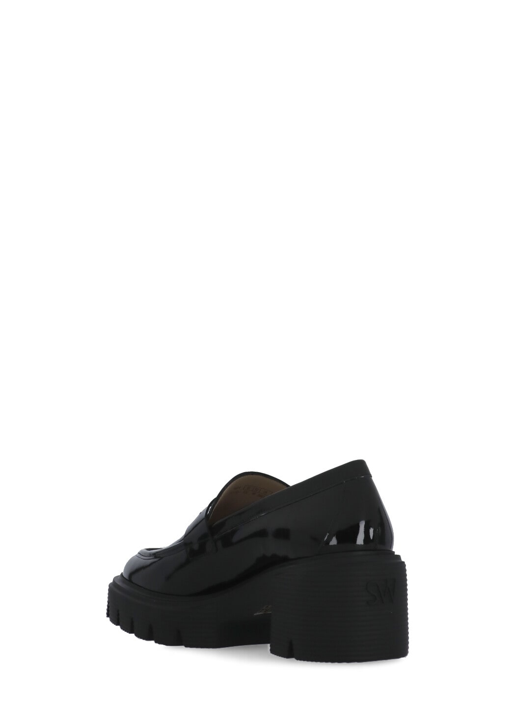 Shop Stuart Weitzman Soho Loafers In Black