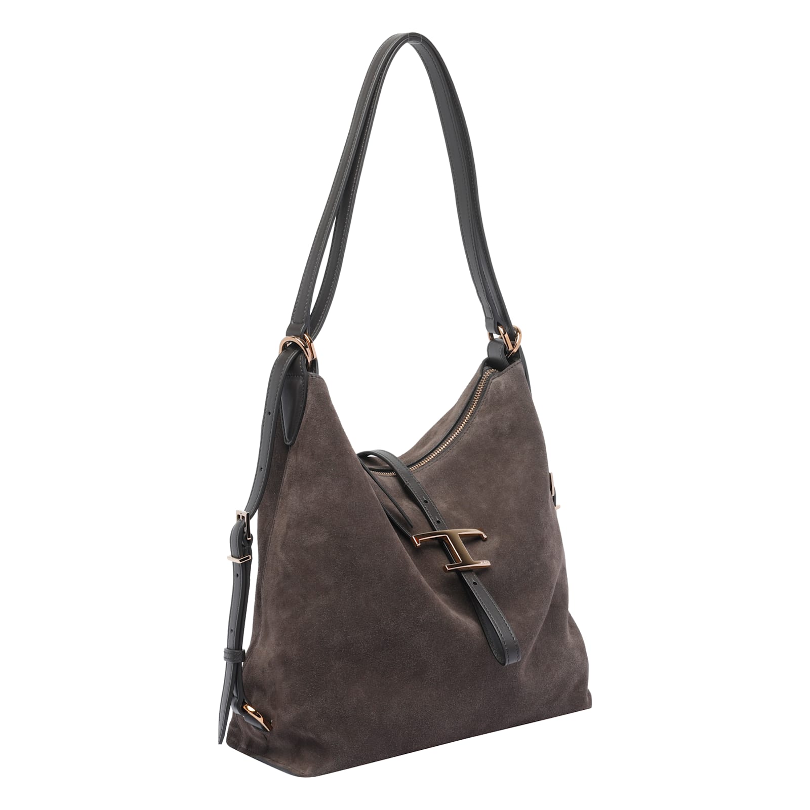 Tod's Small Shoulder Bag Featuring Adjustable Straps In Brown