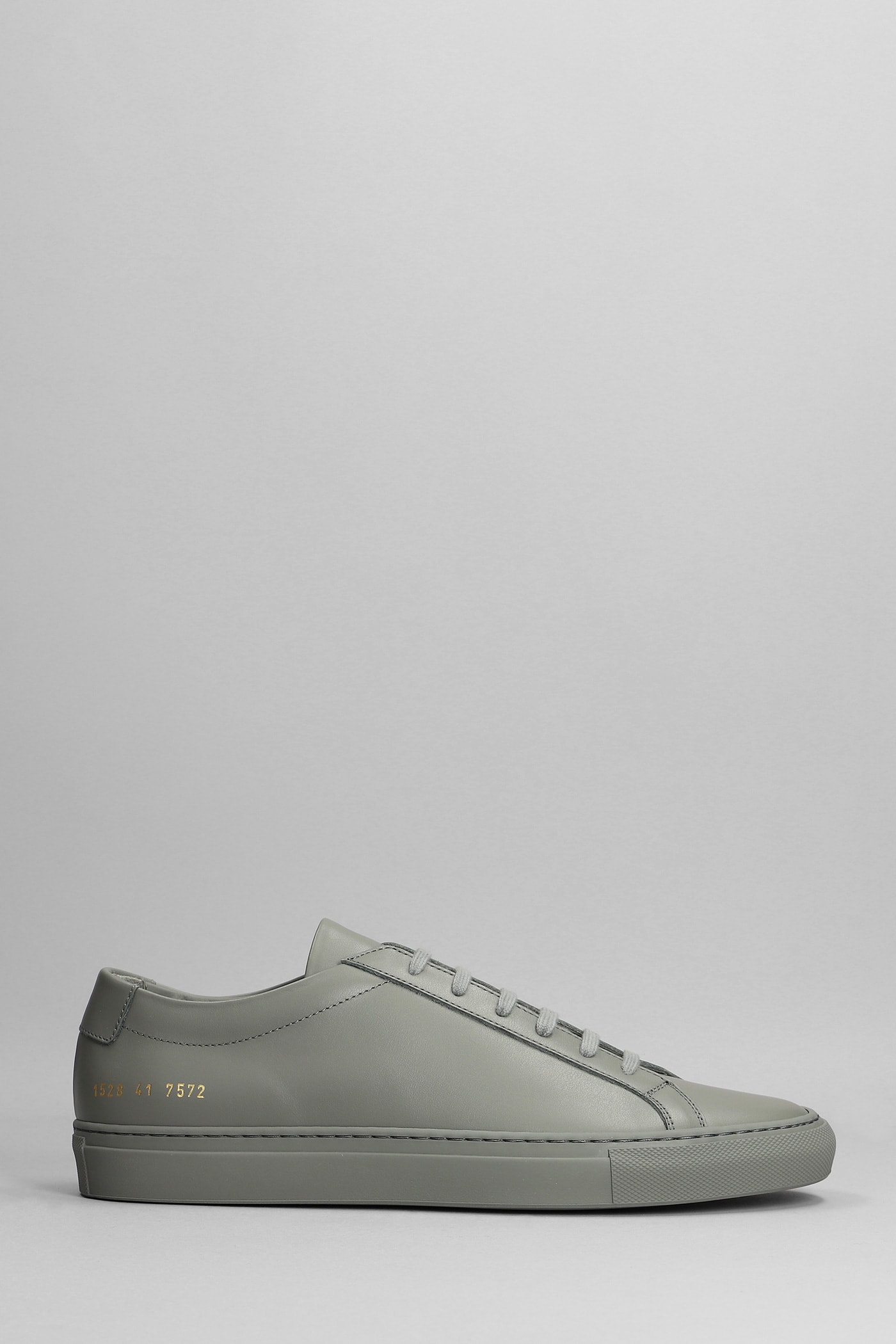 Common Projects Original Achilles Sneakers In Grey Leather