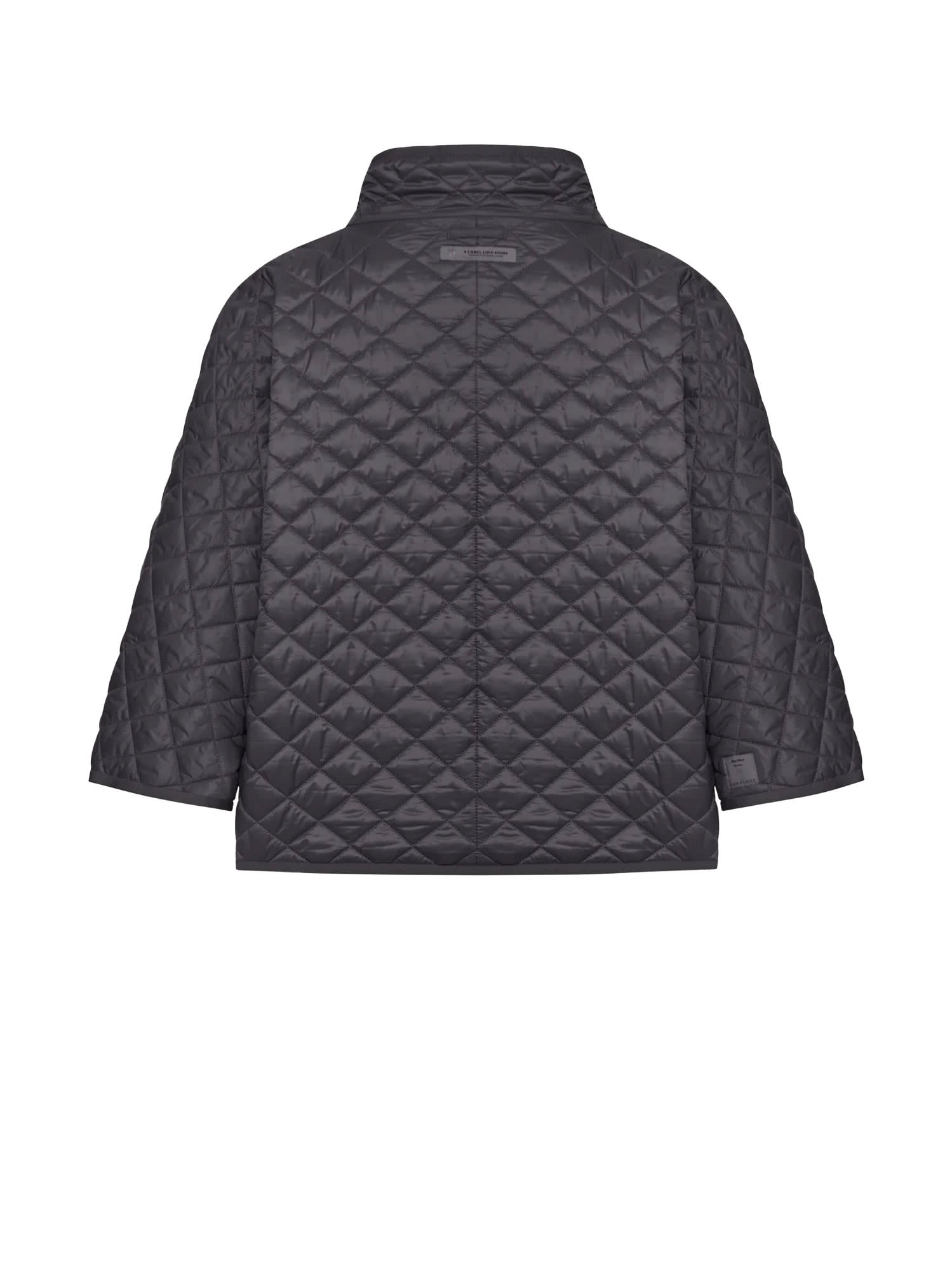 Max Mara The Cube Dolphin Jacket In Black