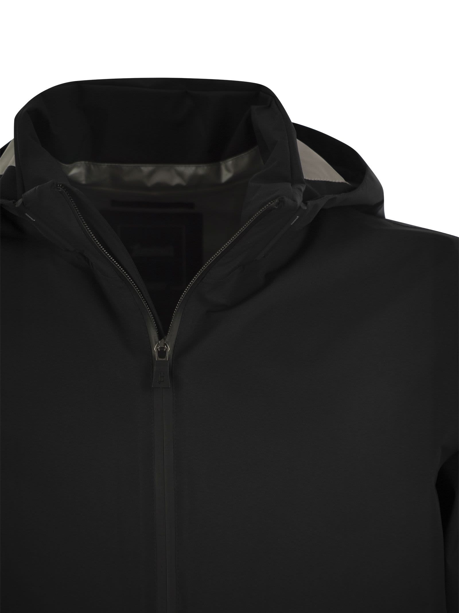 Shop Herno Laminar Gore-tex Paclite Jacket In Black