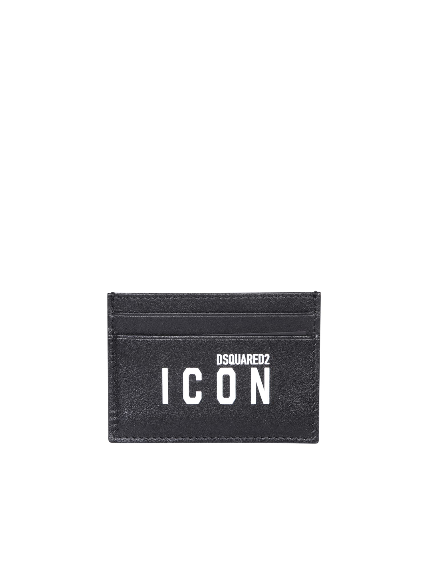 Icon Black Card Holder