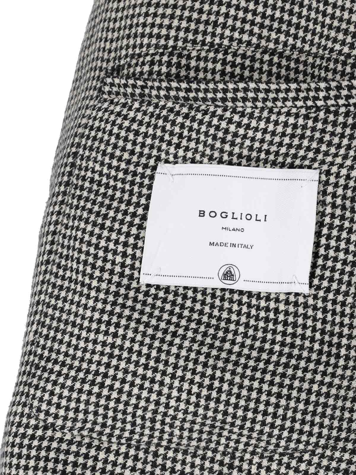 Boglioli Single-breasted Blazer - Black In Black