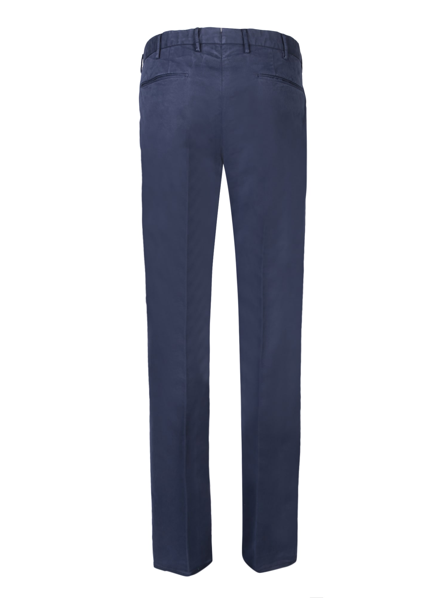 Shop Incotex Slim Fit Blue Trousers