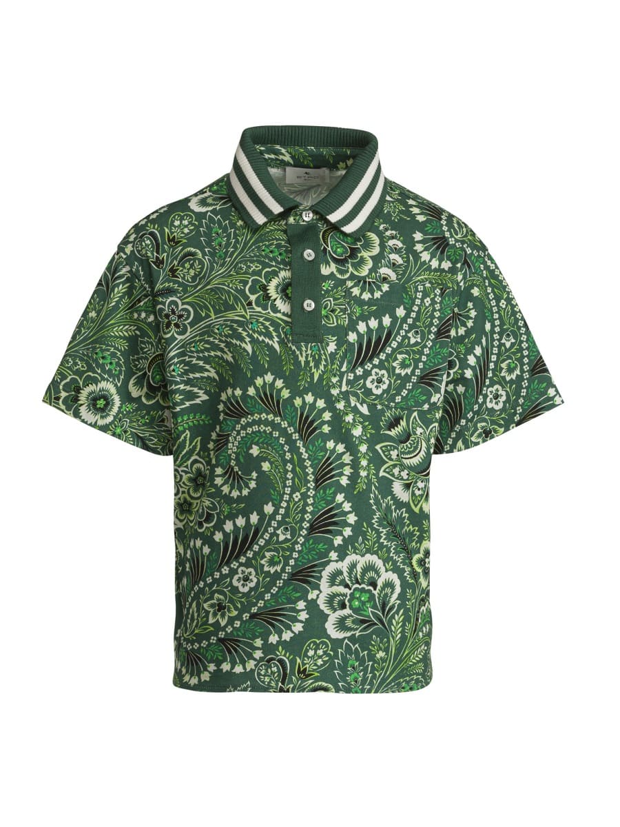 Etro Kids' T-shirt/top In Green