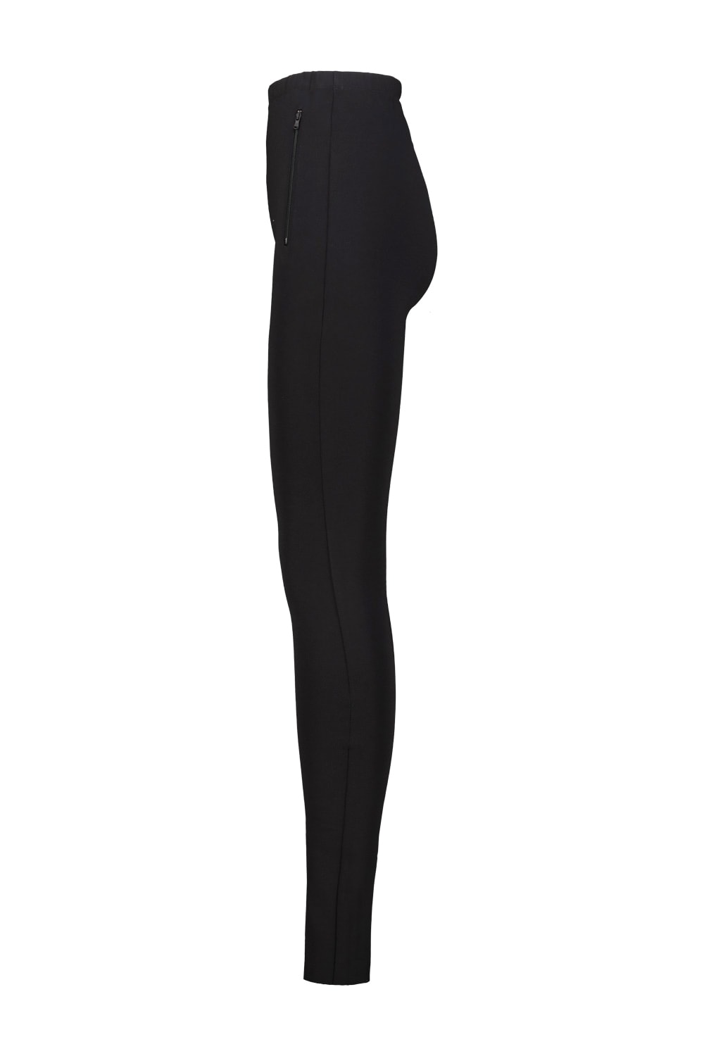 Wardrobe.nyc Side Zip Legging In Black