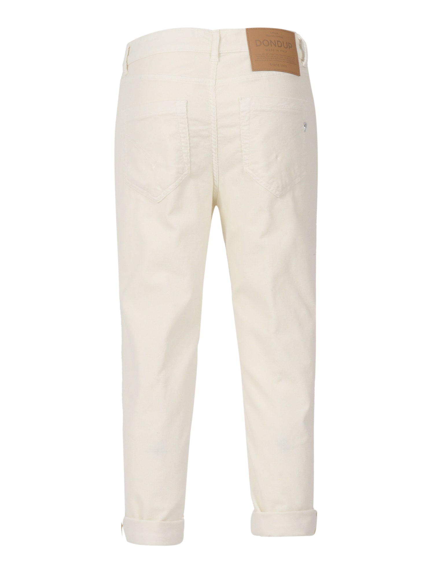 Dondup Koons Bot Gioie Pants In White