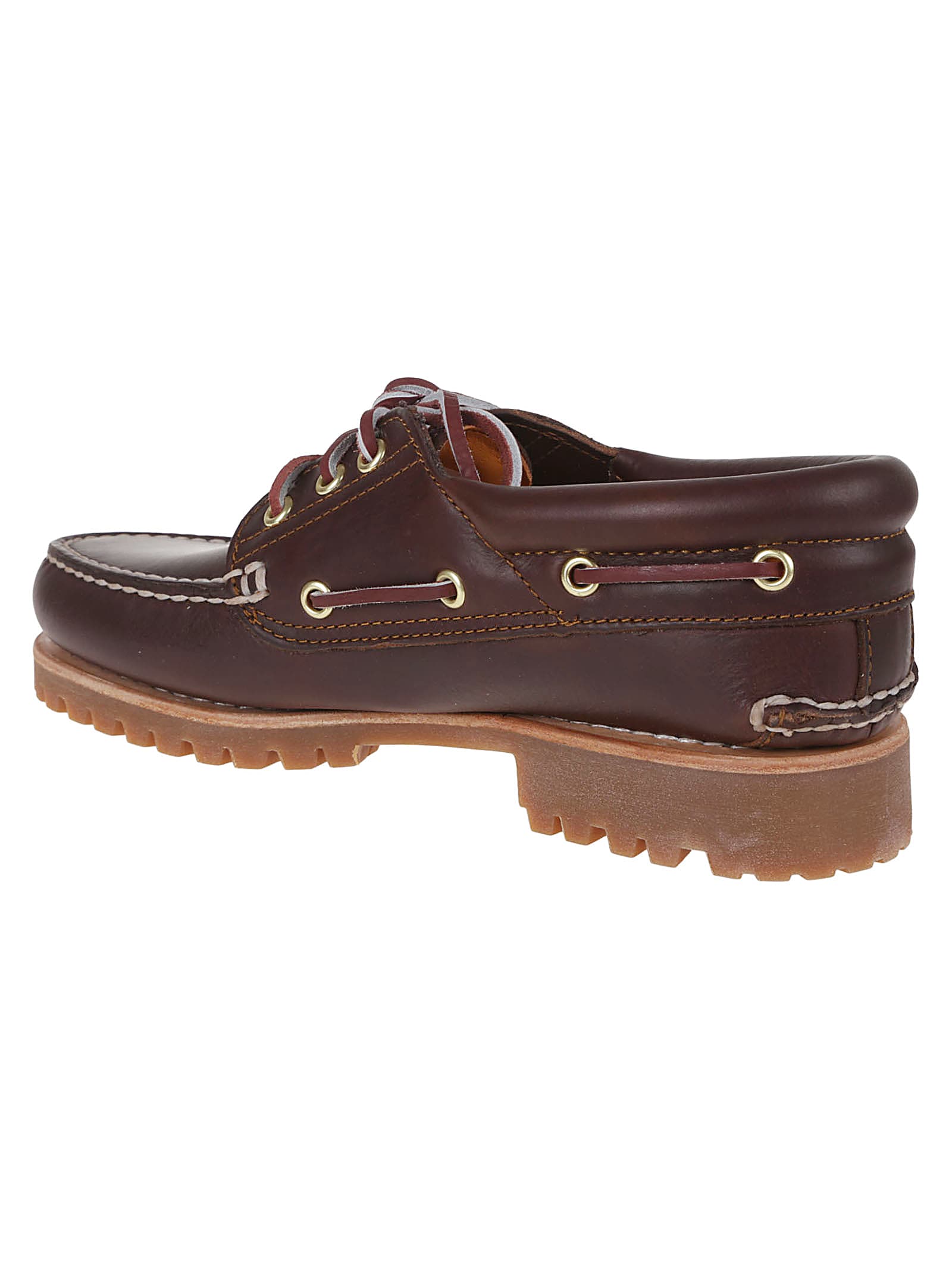 Timberland Authentic Boat Shoe In Brown
