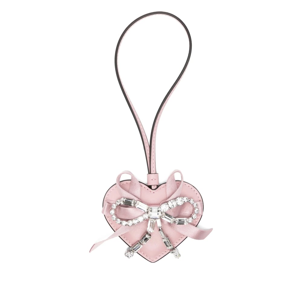 Jimmy Choo Keyring In Pink