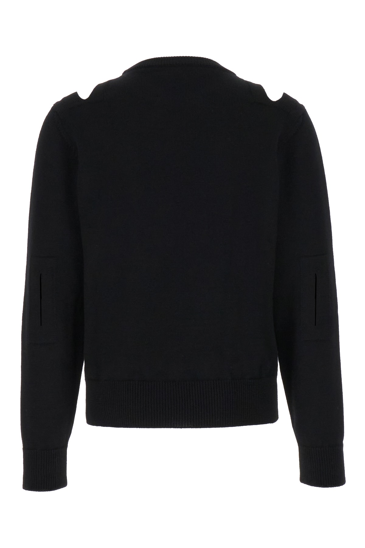 Shop Jil Sander Black Wool Sweater In 001