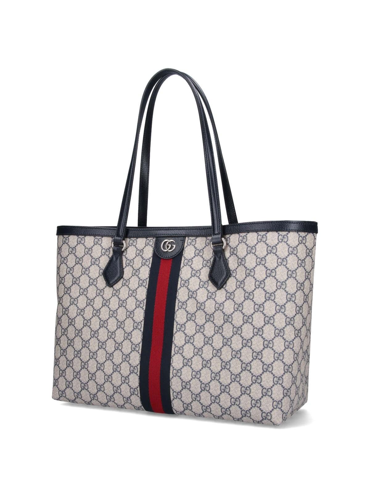 Shop Gucci Ophidia Gg Supreme Tote Bag