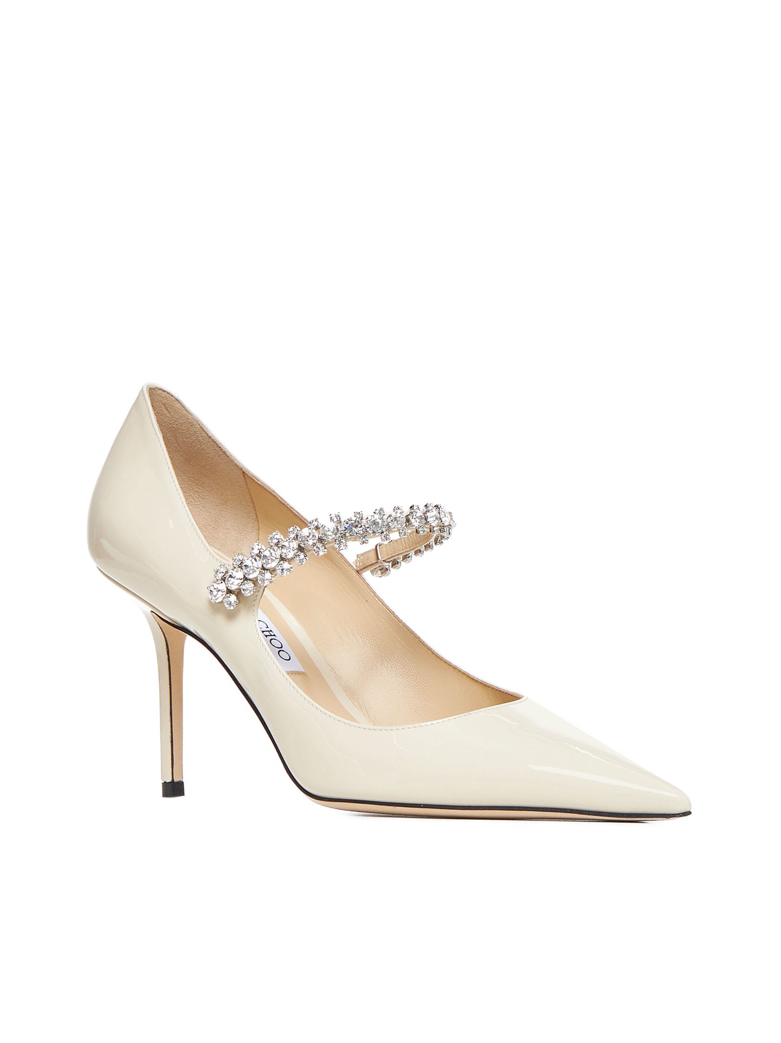 Shop Jimmy Choo High-heeled Shoe In Linen