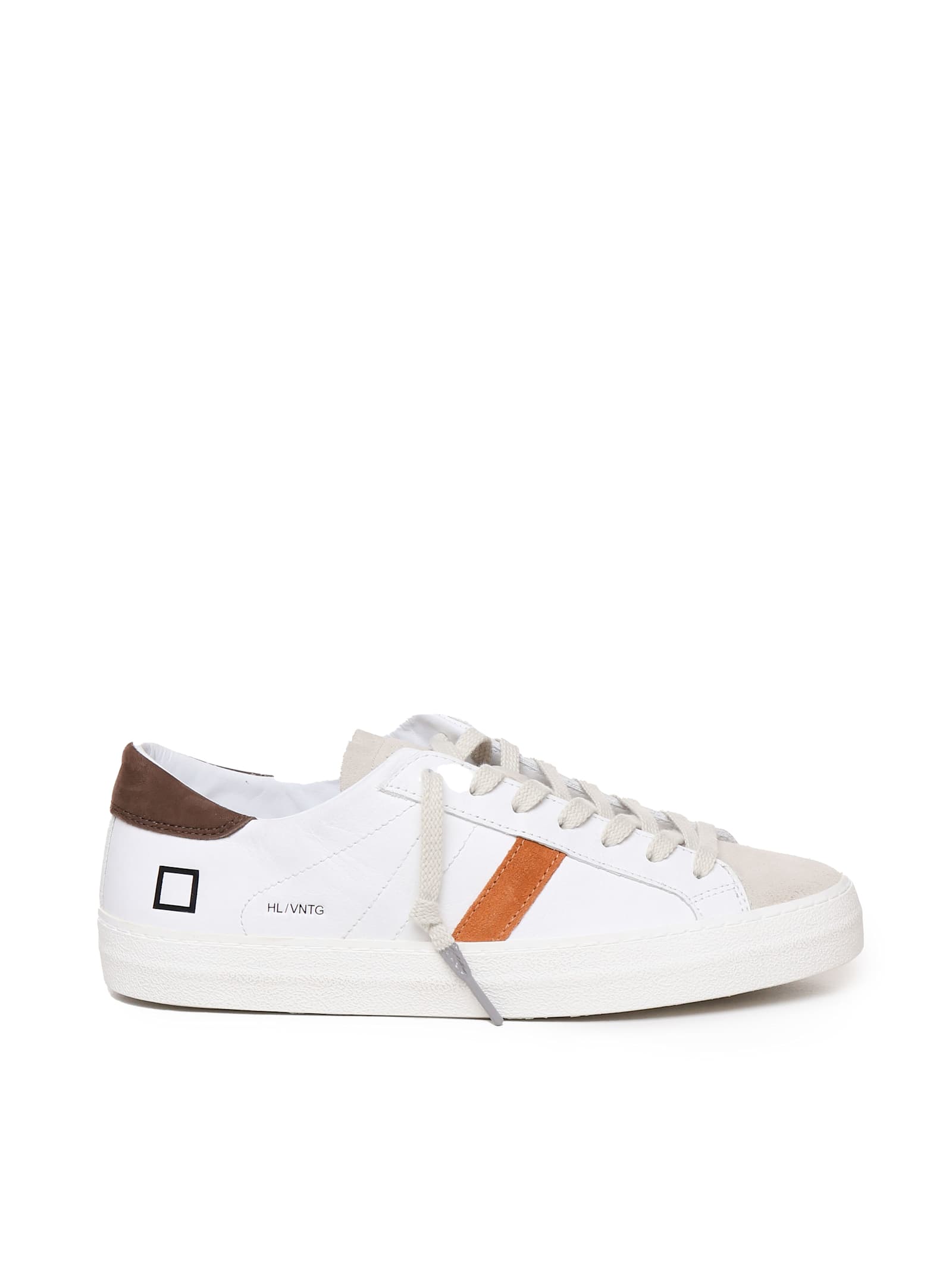 Shop Date Hill Sneakers In Leather In White