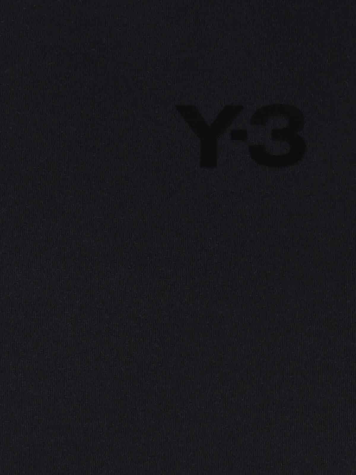 Y-3 Logo T-shirt In Black