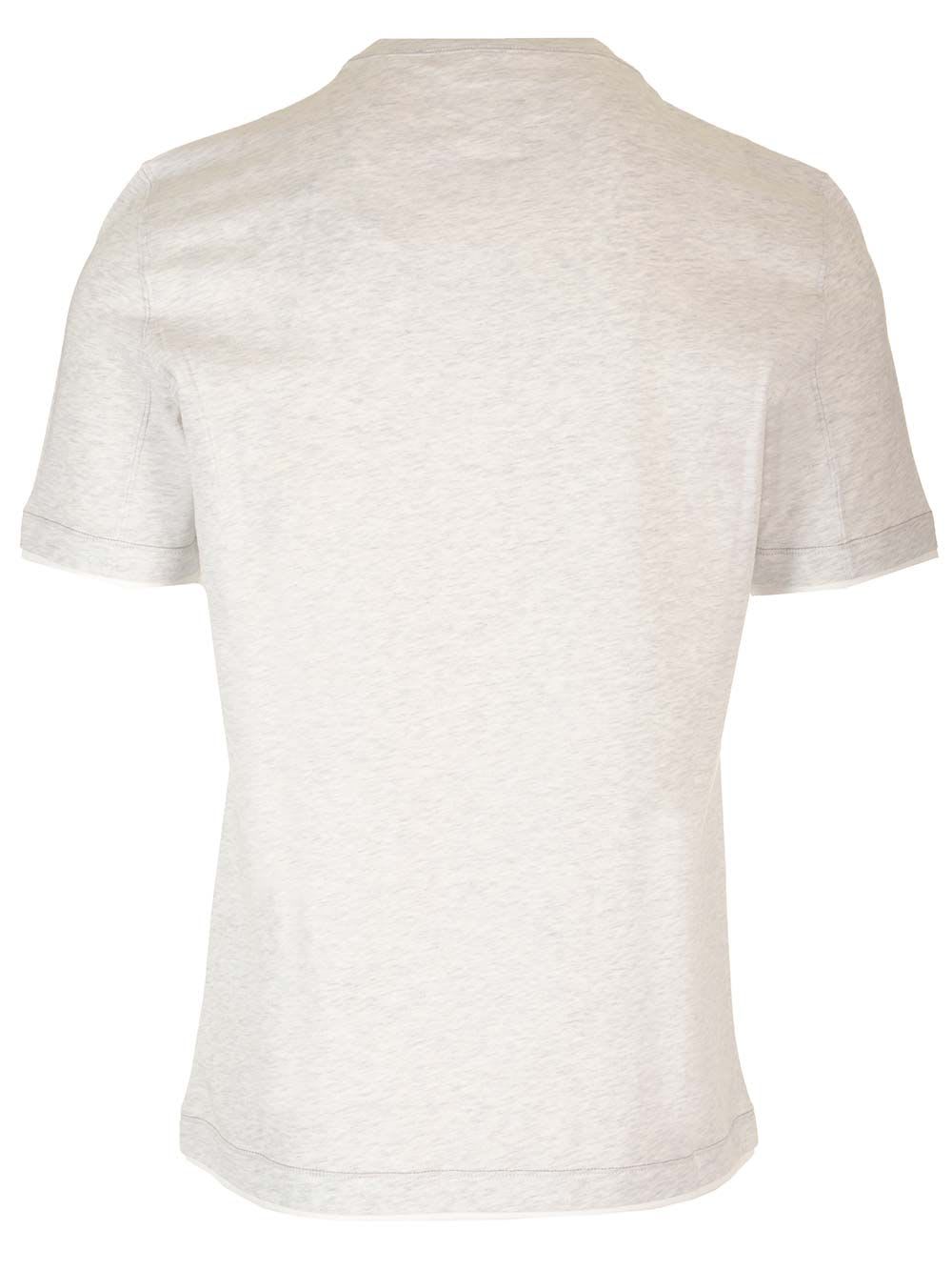 Shop Brunello Cucinelli Jersey T-shirt In White