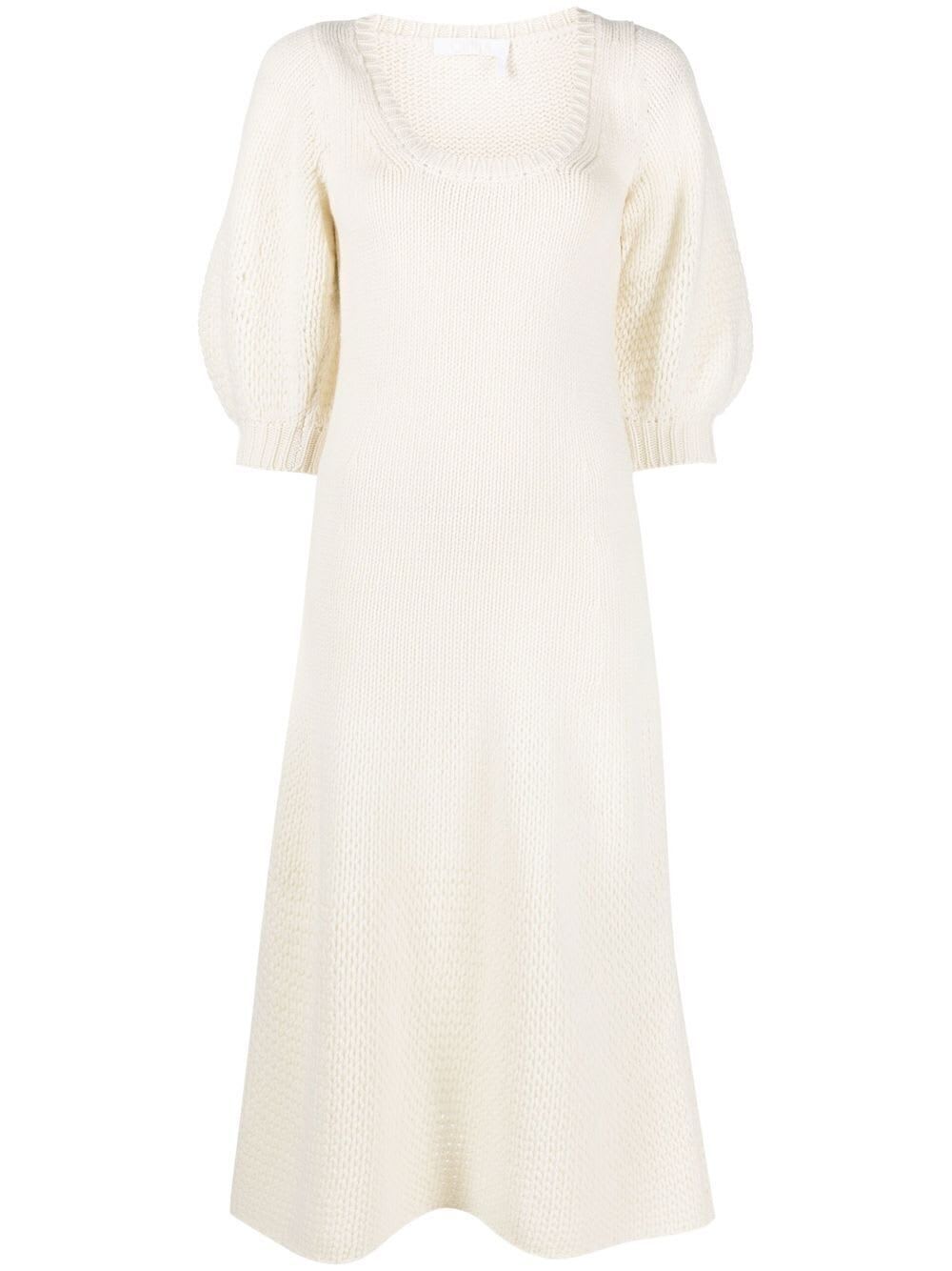 Chloé Vestito In White Powder | ModeSens