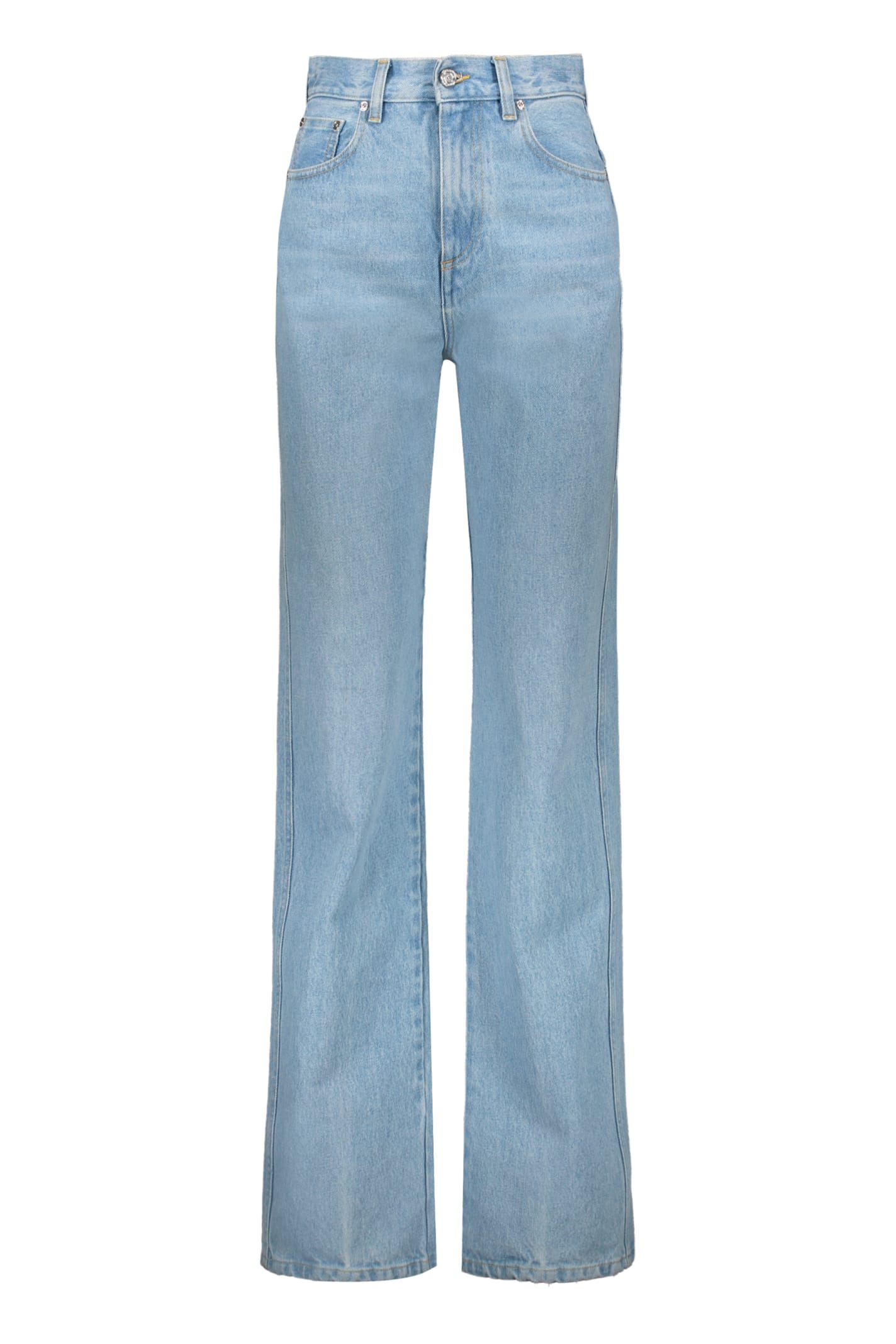 Shop Missoni Wide-leg Jeans In Denim
