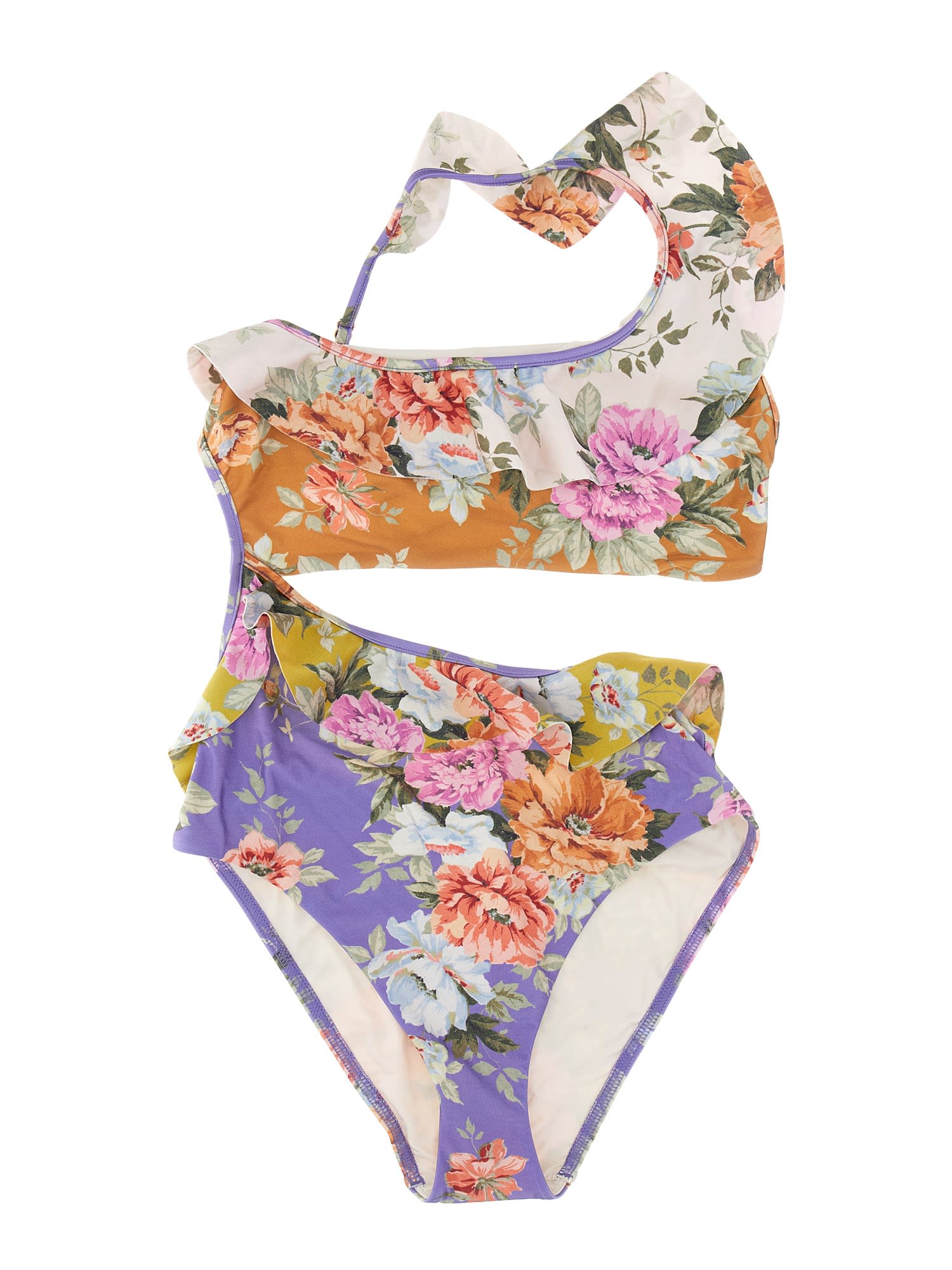 Zimmermann Floral Pattern Bikini Swimsuit | Smart Closet