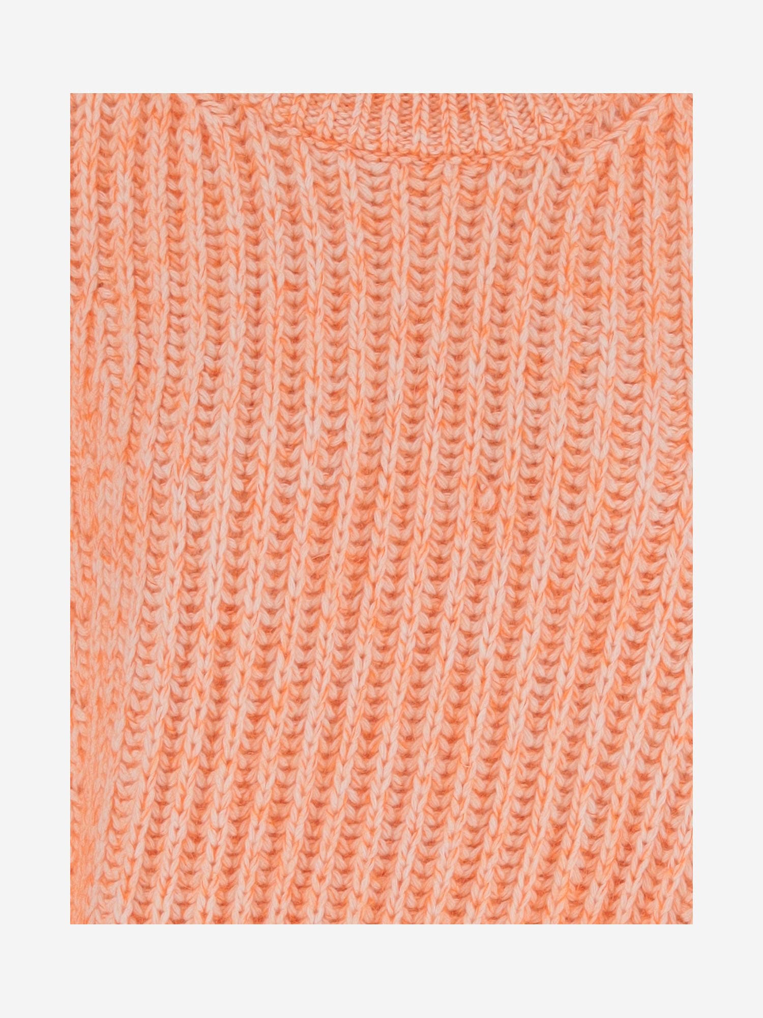 Sa Su Phi Sleeveless Ribbed Wool Blend Jumper In Brown