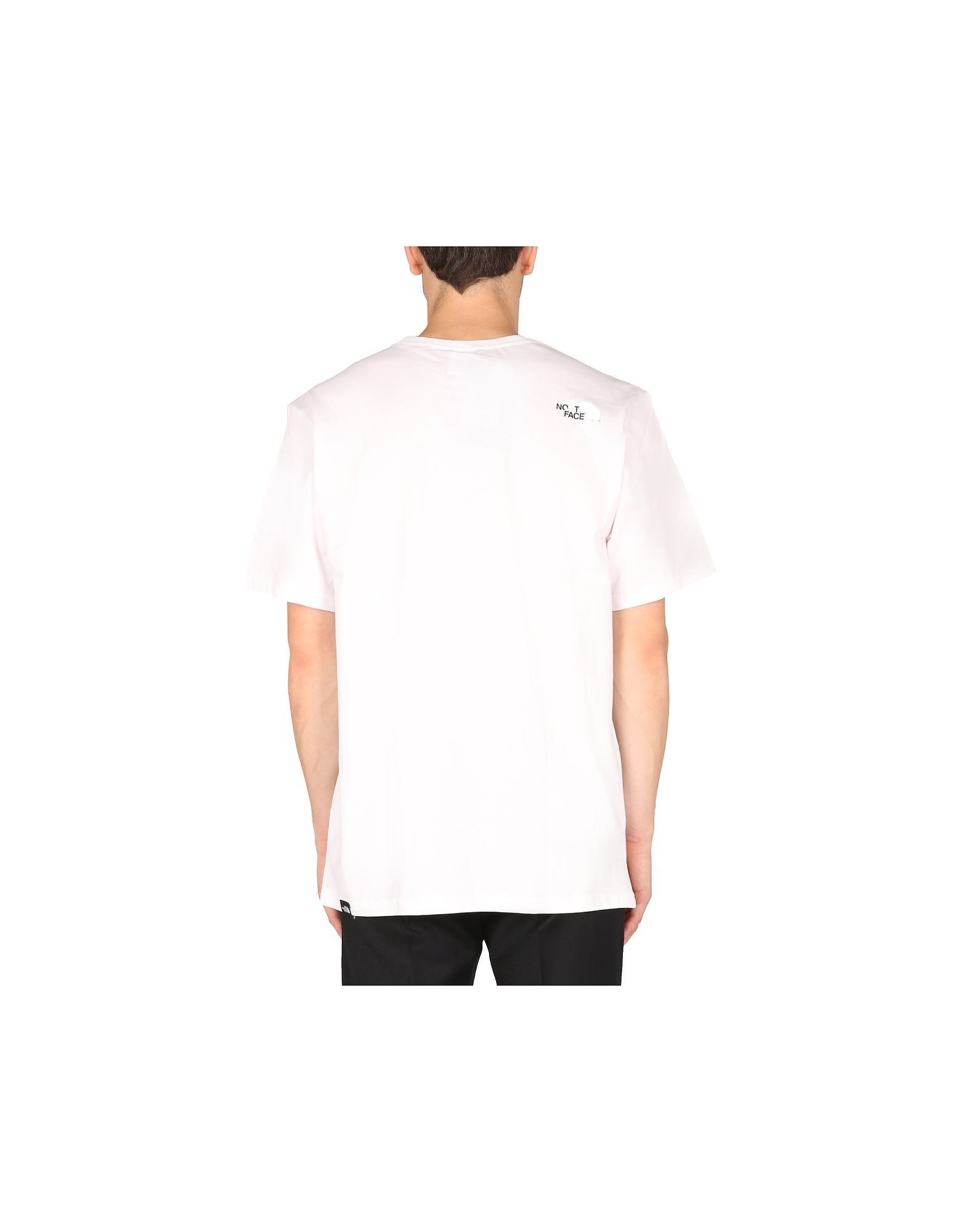 Shop The North Face Crew Neck T-shirt In White