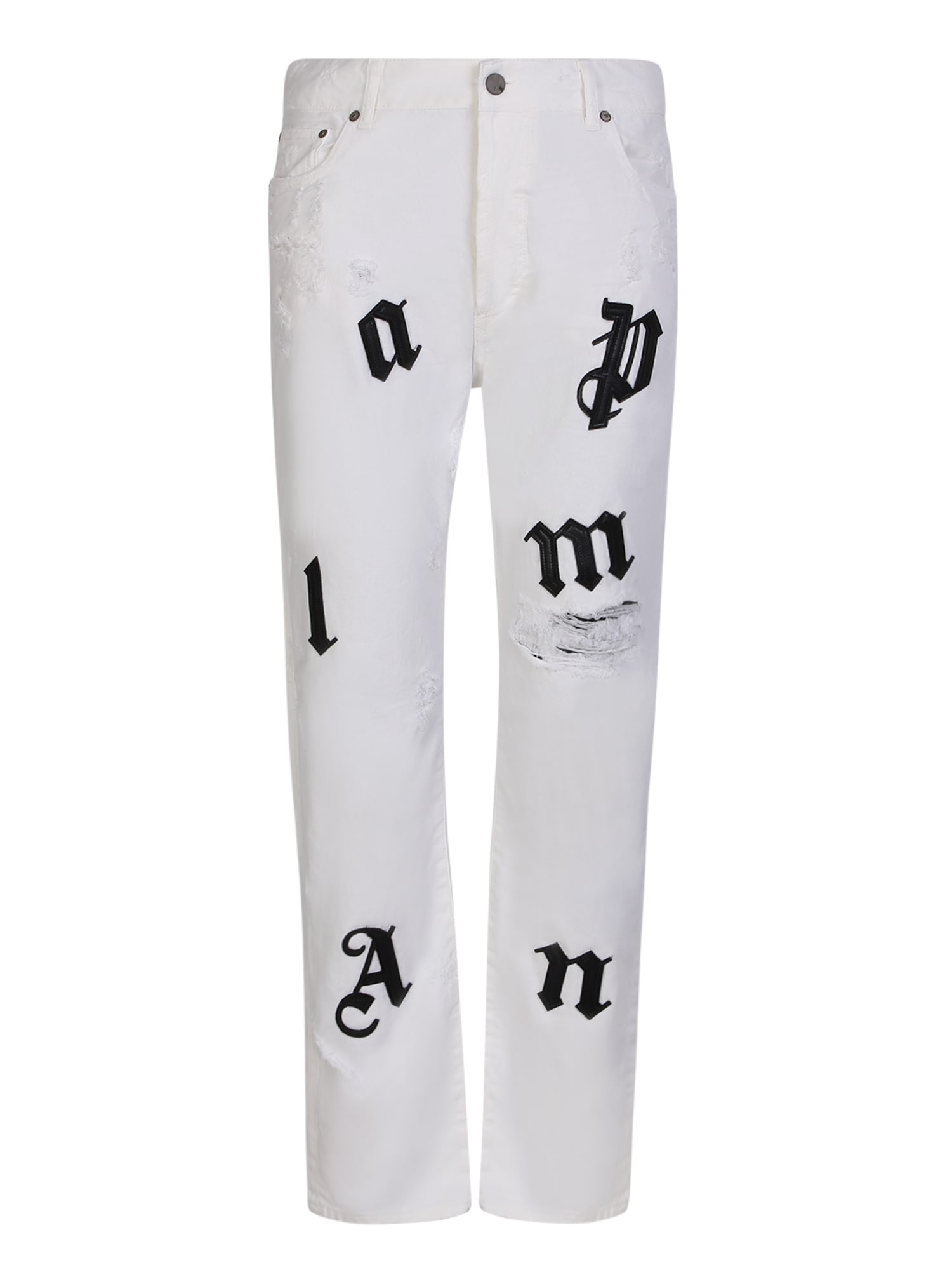 Palm Angels Logo Lettering Jeans
