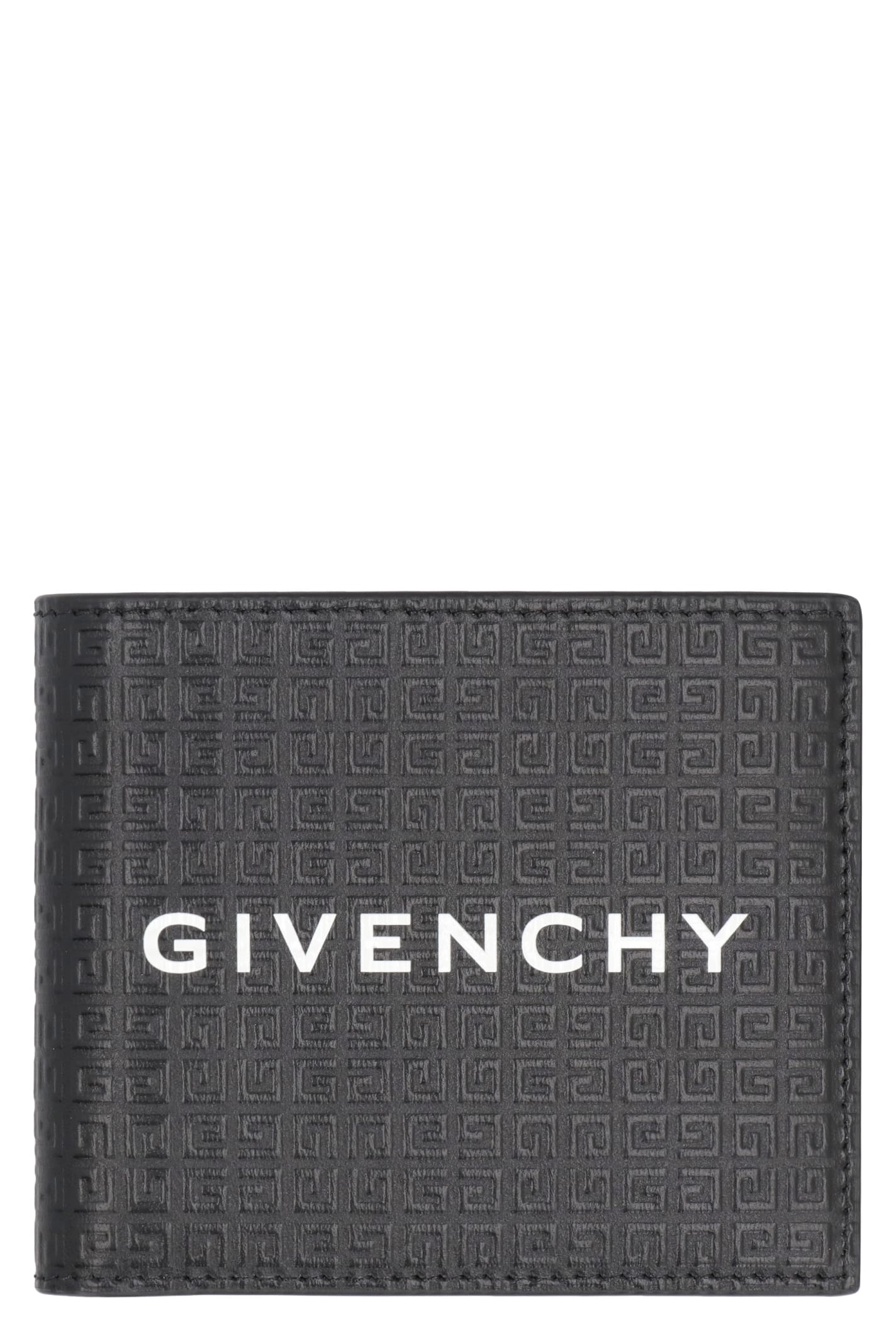 GIVENCHY LOGO LEATHER WALLET
