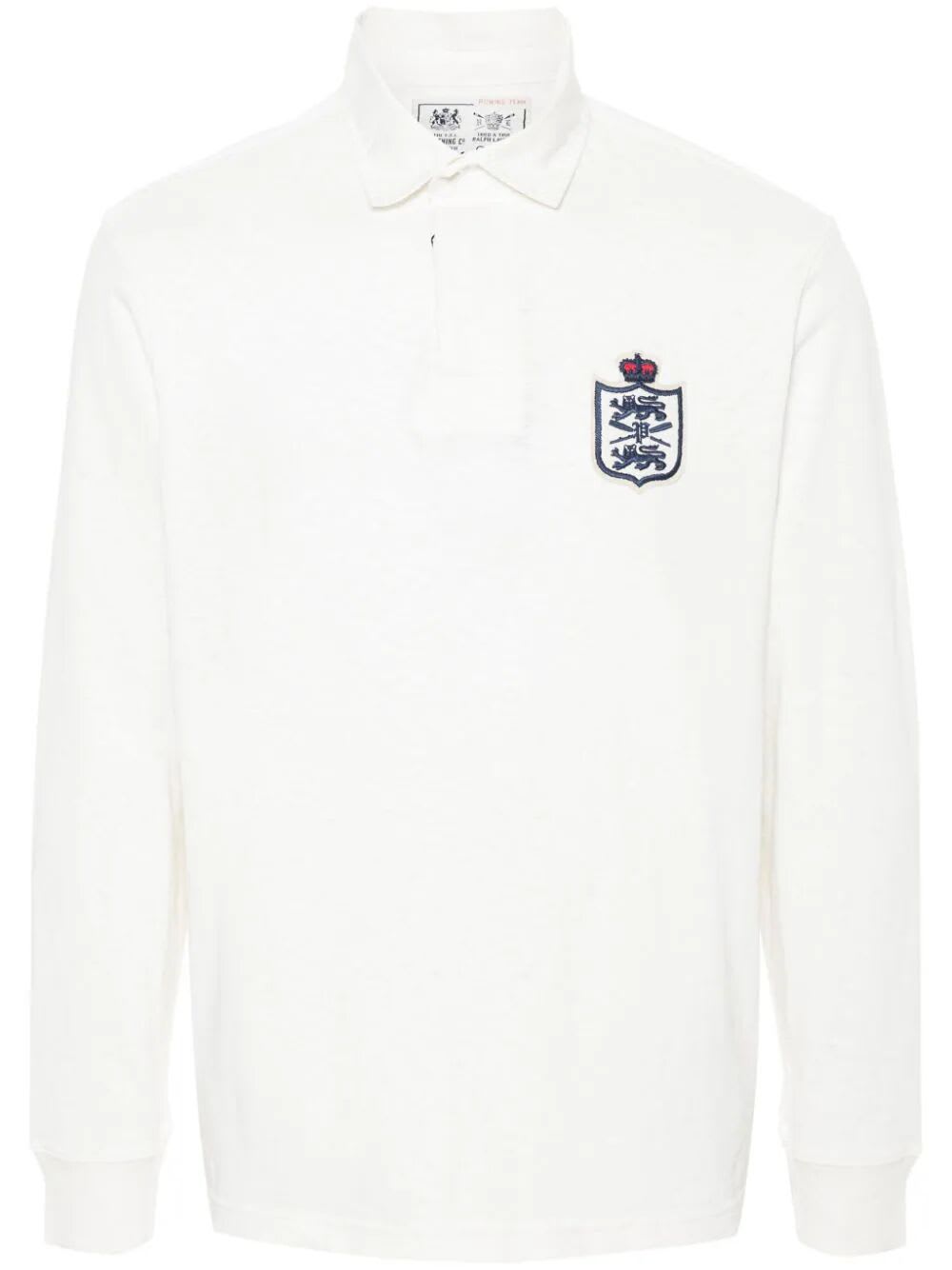 Polo Ralph Lauren Long Sleeves Rugby Polo In Nevis Multi