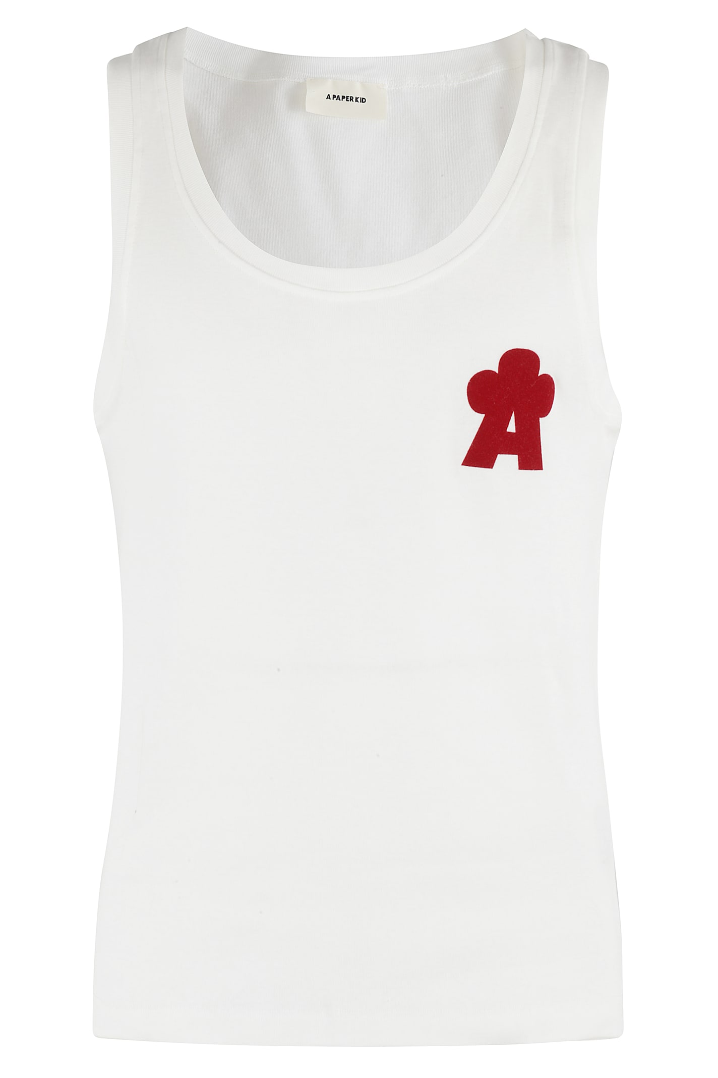 A Paper Kid Tank Top In Crema