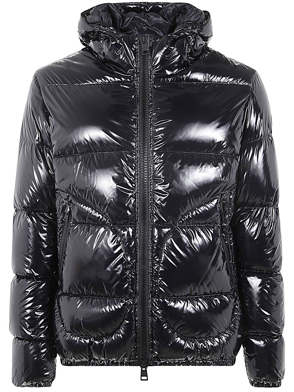 Shop Herno Man Padded Jacket In Black