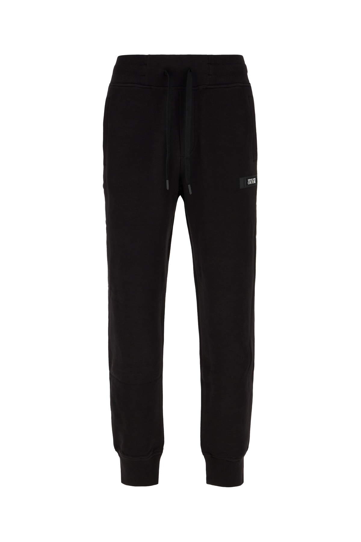 Shop Versace Jeans Couture Black Cotton Pants