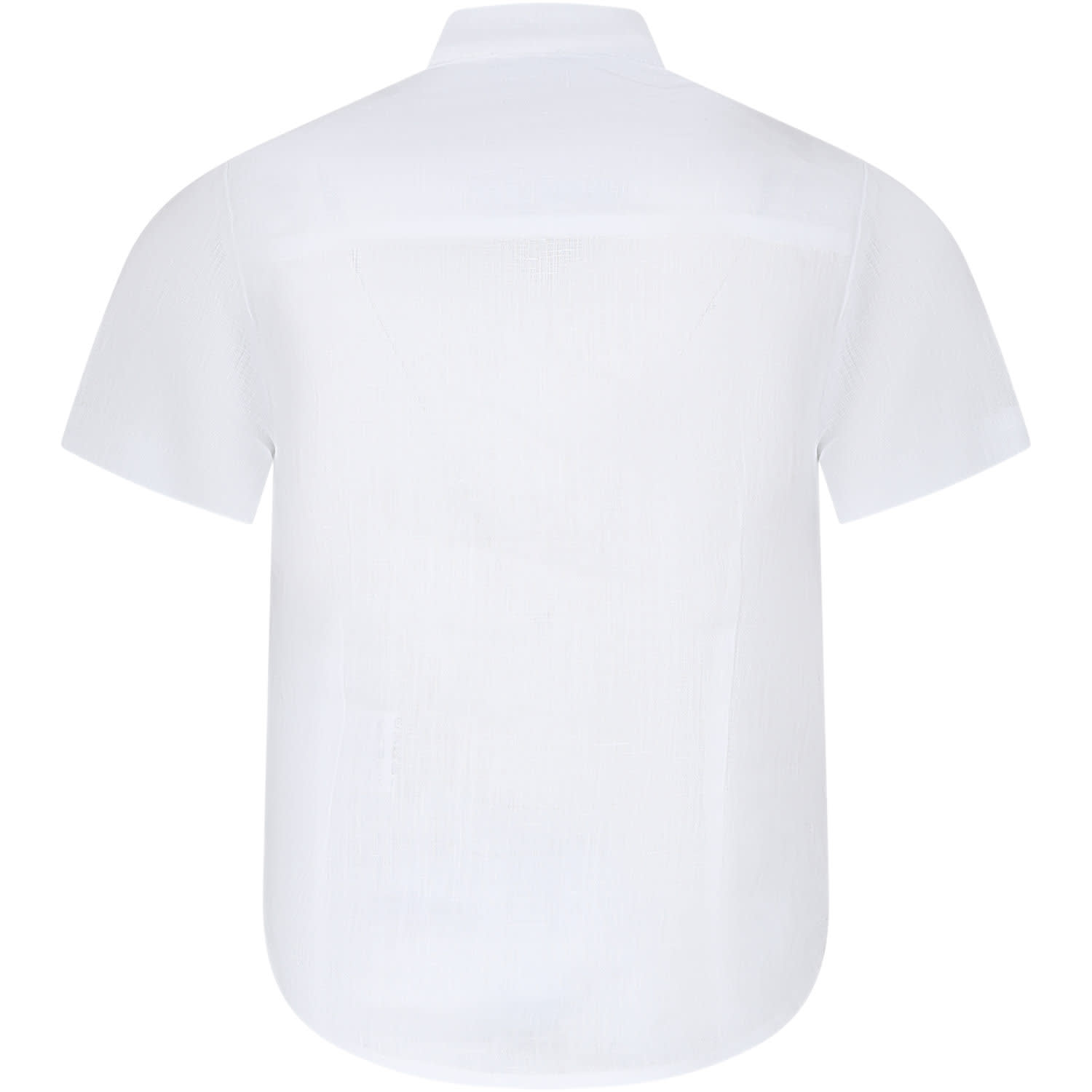Shop Fay White Shirt For Boy