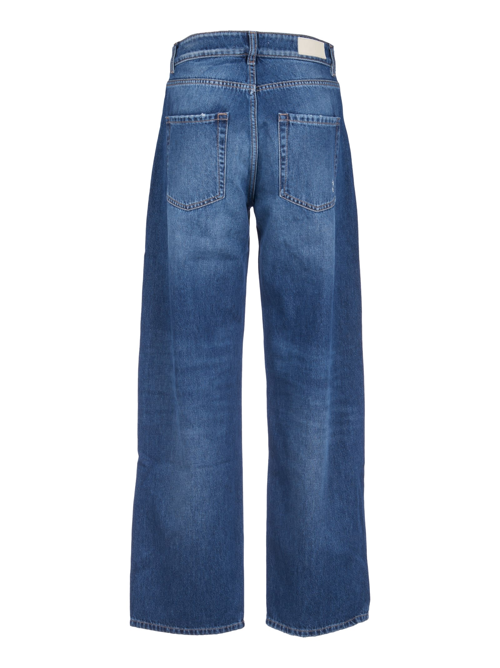 Shop Icon Denim Bea Jeans In Mid Blue