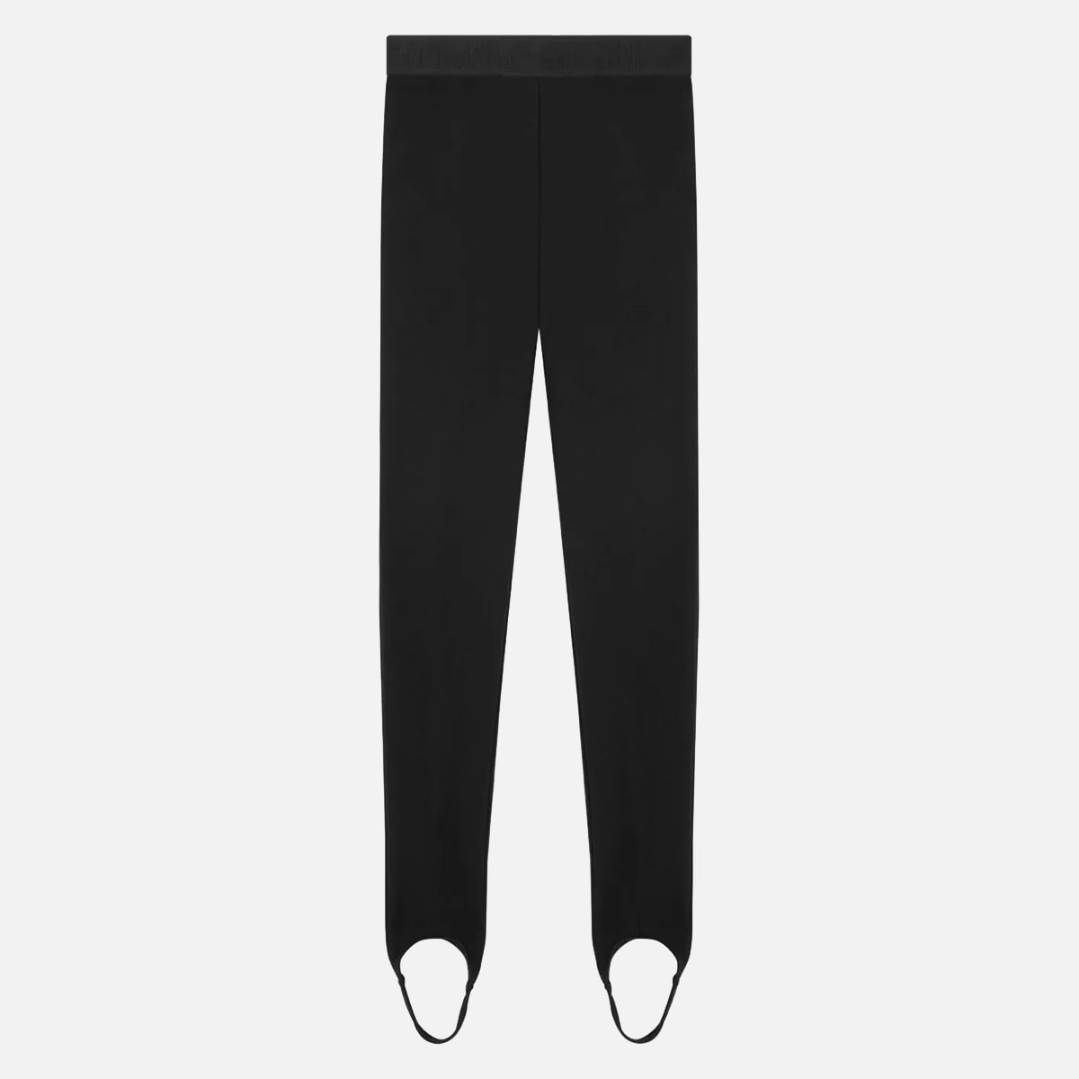 Shop Versace Black Viscose Pants Leggins