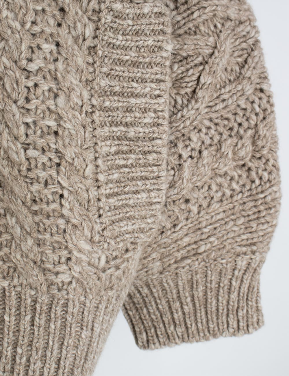 Shop Brunello Cucinelli Cardigan In Beige