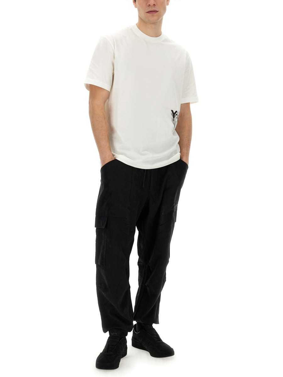 Shop Y-3 Jogging Pants With Pockets In Black