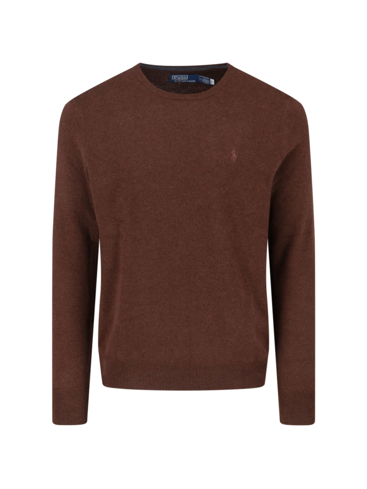 Polo Ralph Lauren Men's Sweaters Ralph Lauren - Ls Cn Pp Long Sleeve Pullover - Brown In Brown