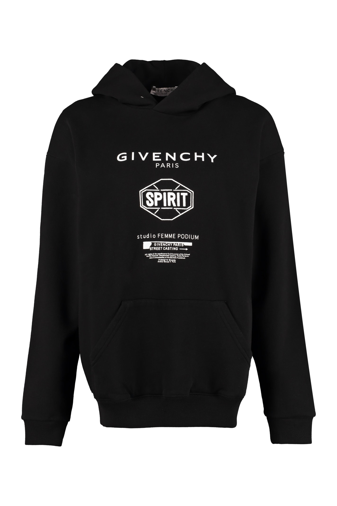 GIVENCHY COTTON HOODIE,11311740