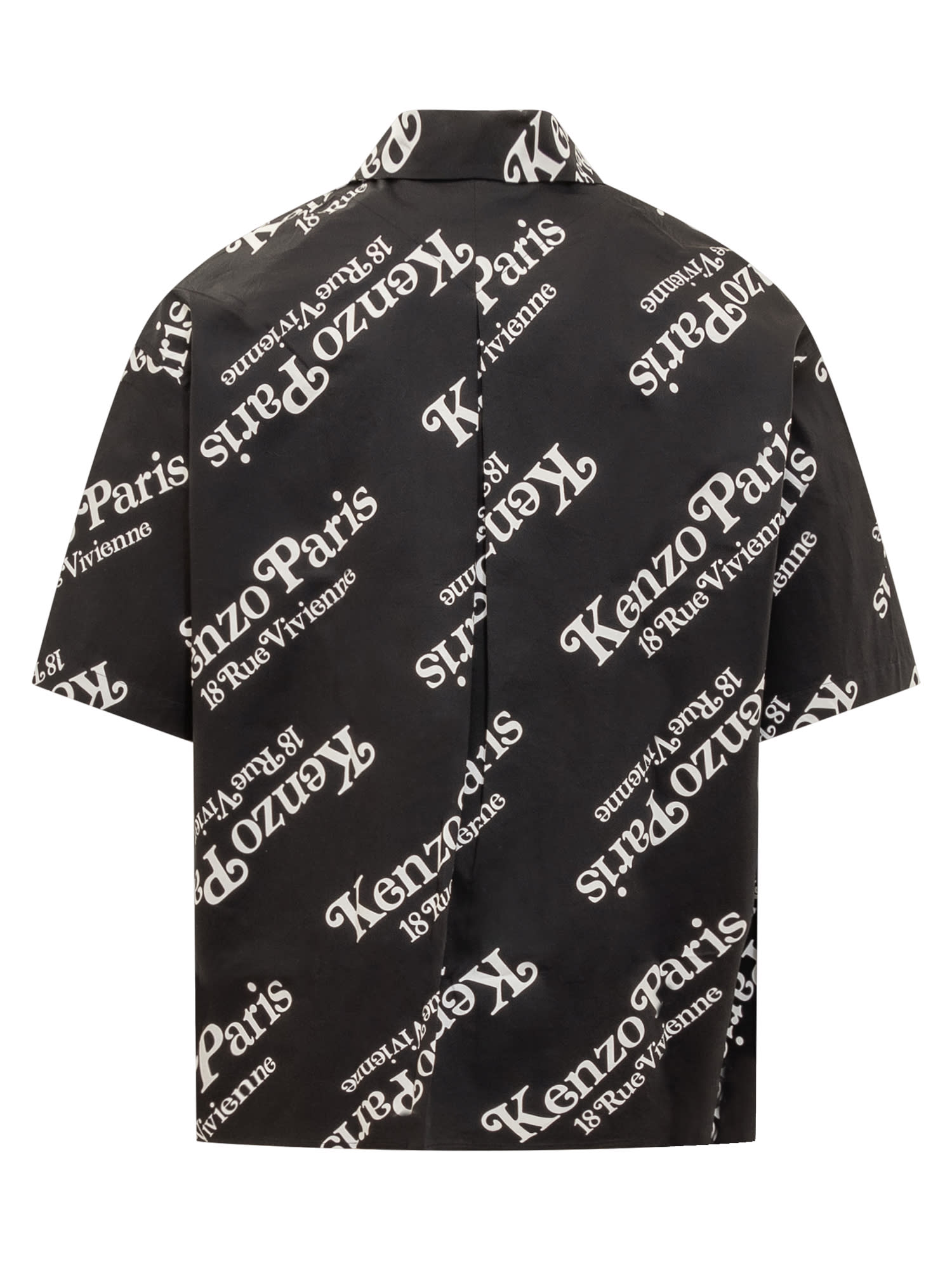 Shop Kenzo By Verdy Boxy Shirt In Noir