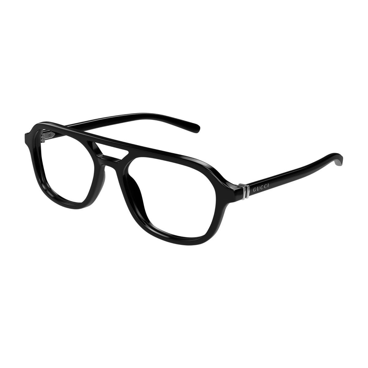 Shop Gucci Gg1673o Linea Web 001 Black Glasses In Nero