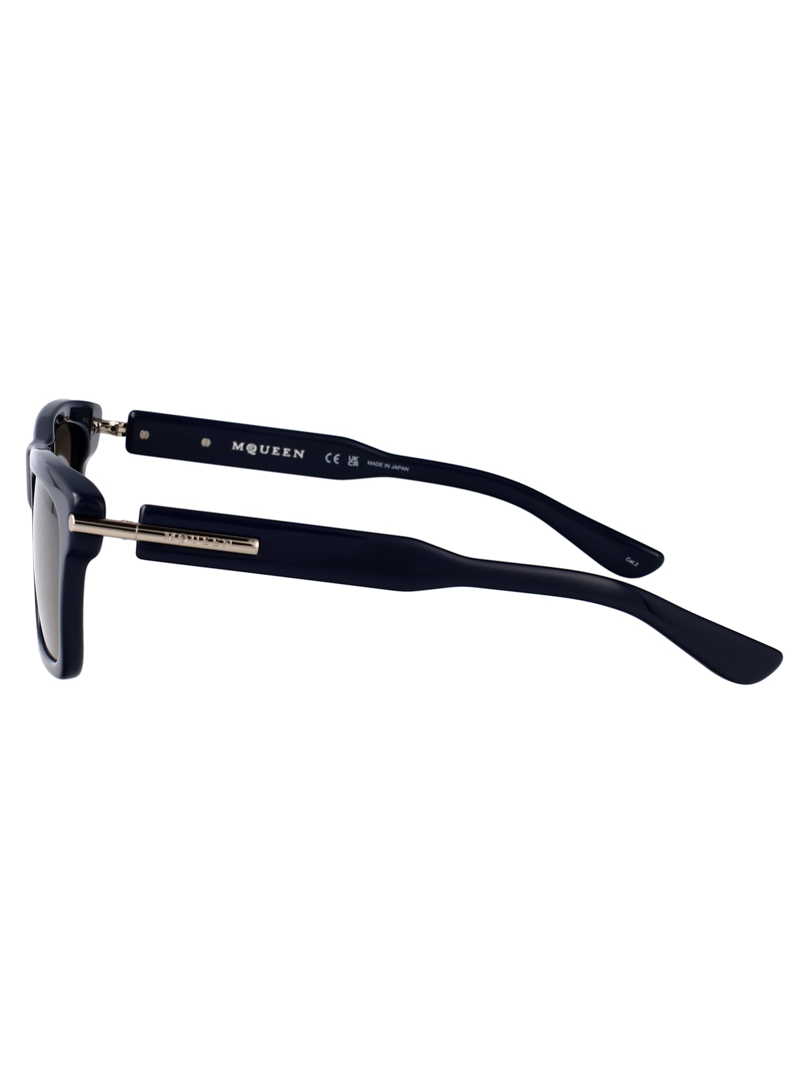 Alexander Mcqueen Am0495s Sunglasses In Black