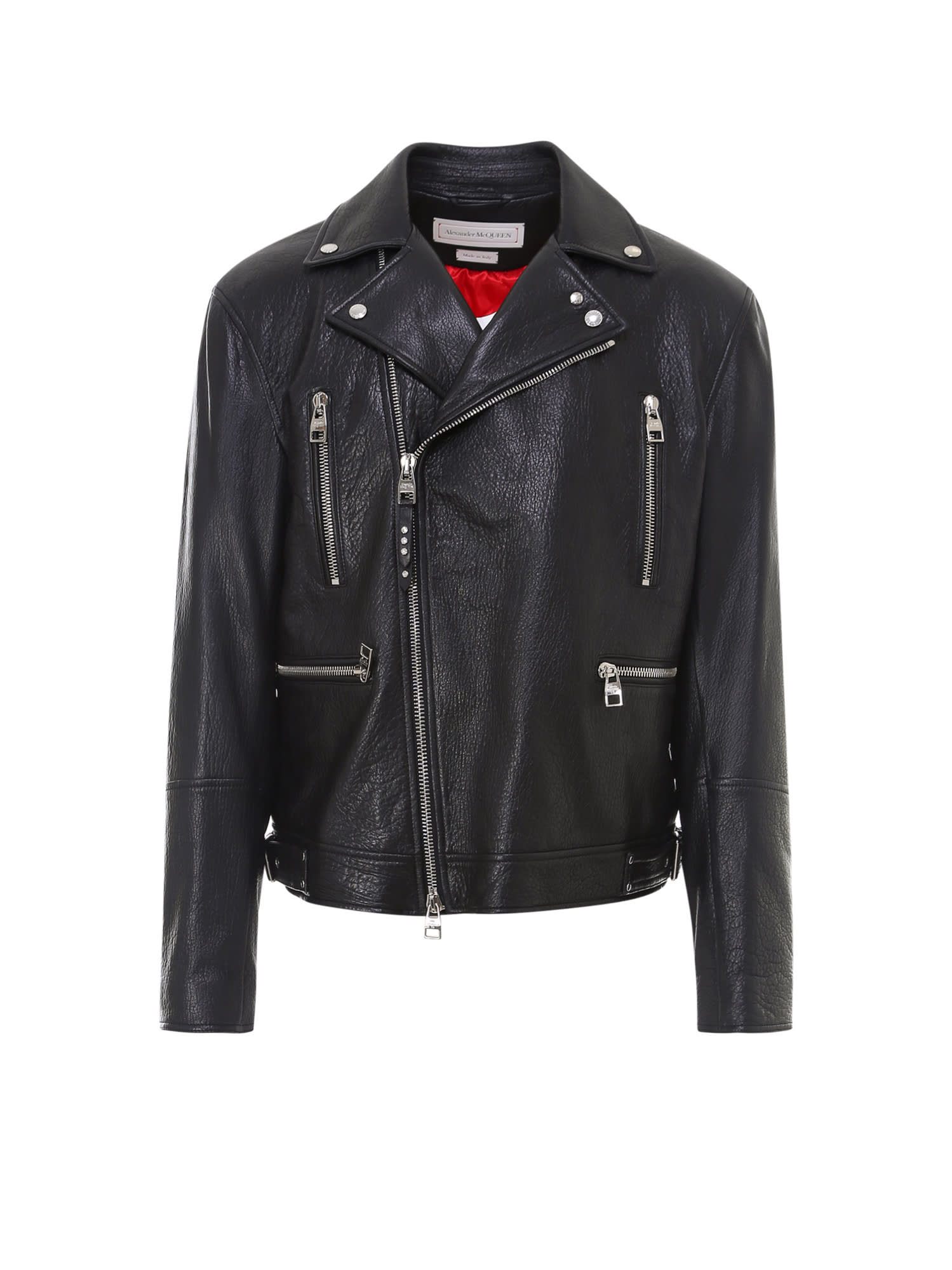 Shop Alexander Mcqueen Jacket In Black