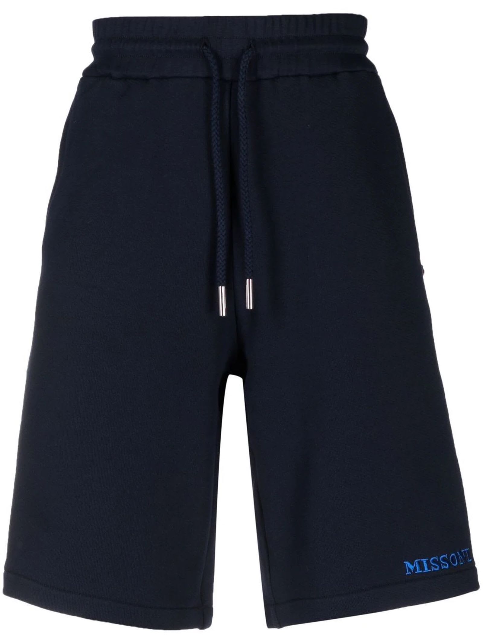 Missoni Blue Cotton Shorts