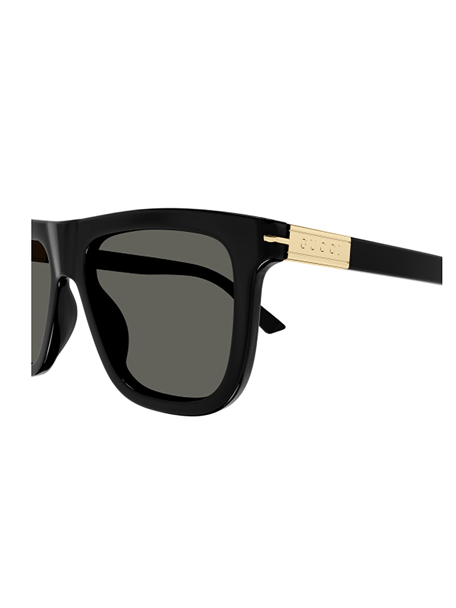 Gucci Gg1502s Sunglasses In 001 Black Black Grey